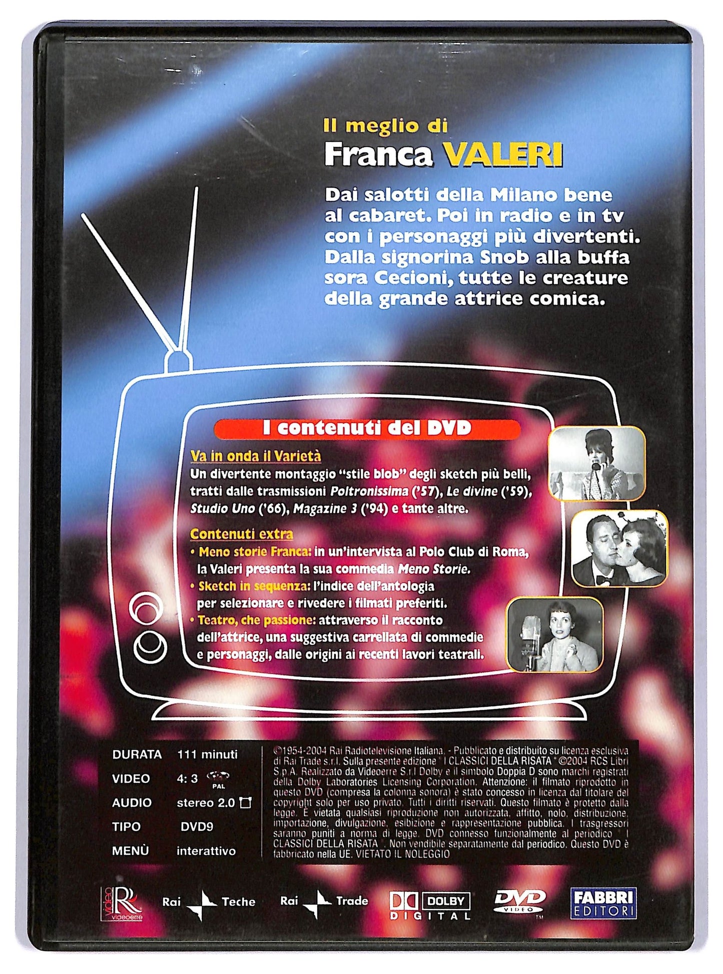 EBOND I classici della risata - Il meglio di Franca Valeri DVD DB701141