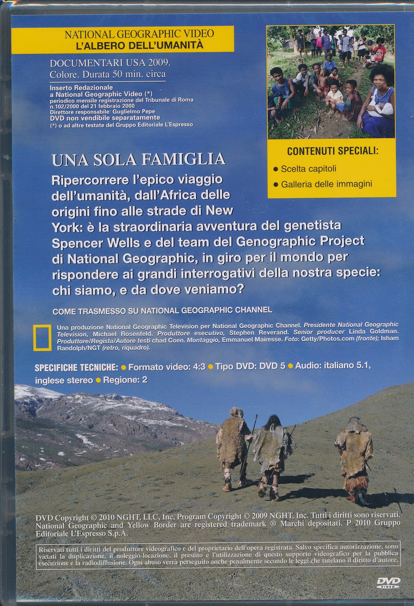 EBOND L'albero dell'umanita' n. 84 - National Geographic DVD DB701150