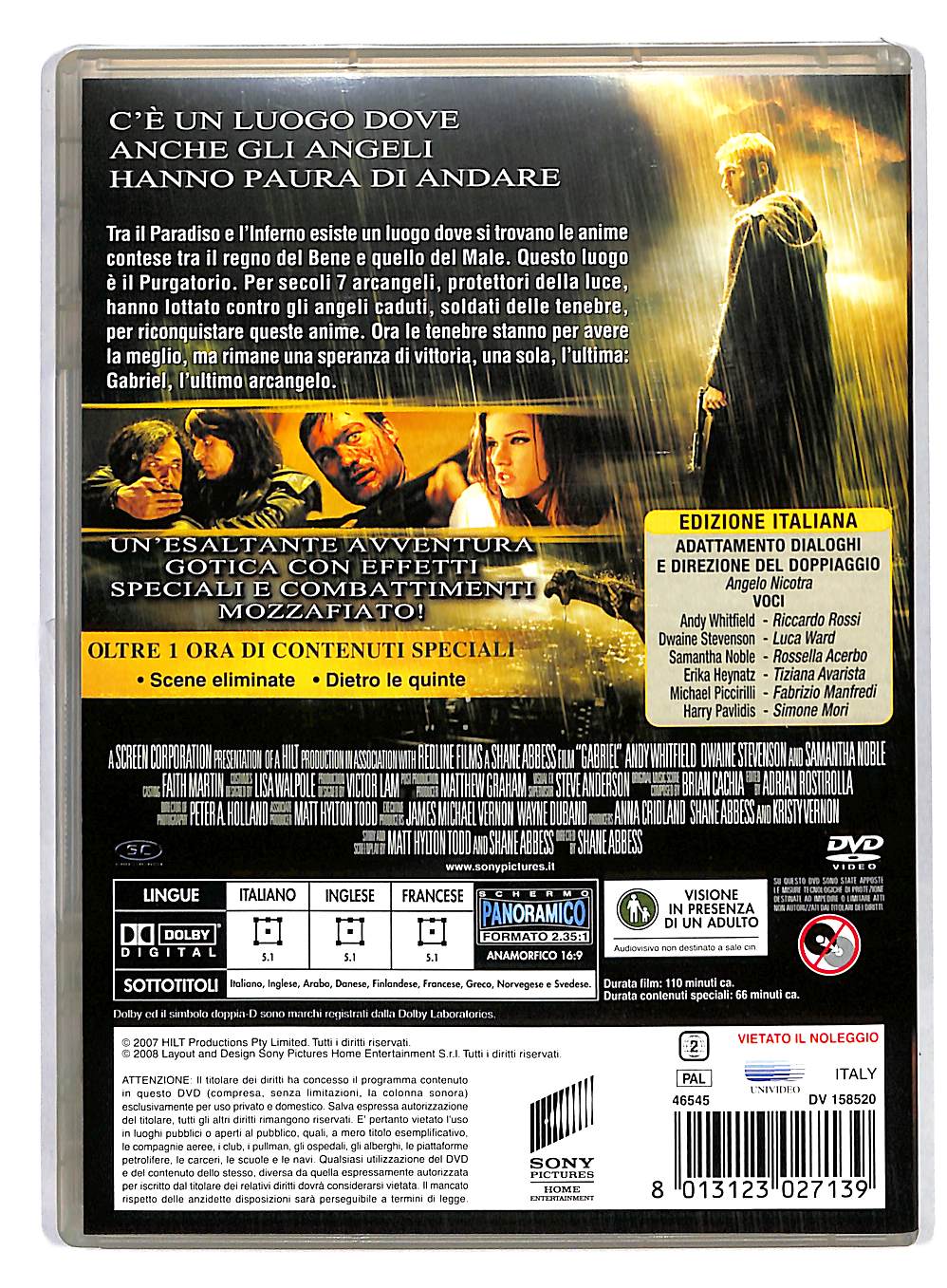 EBOND Gabriel - La furia degli angeli DVD DB701239