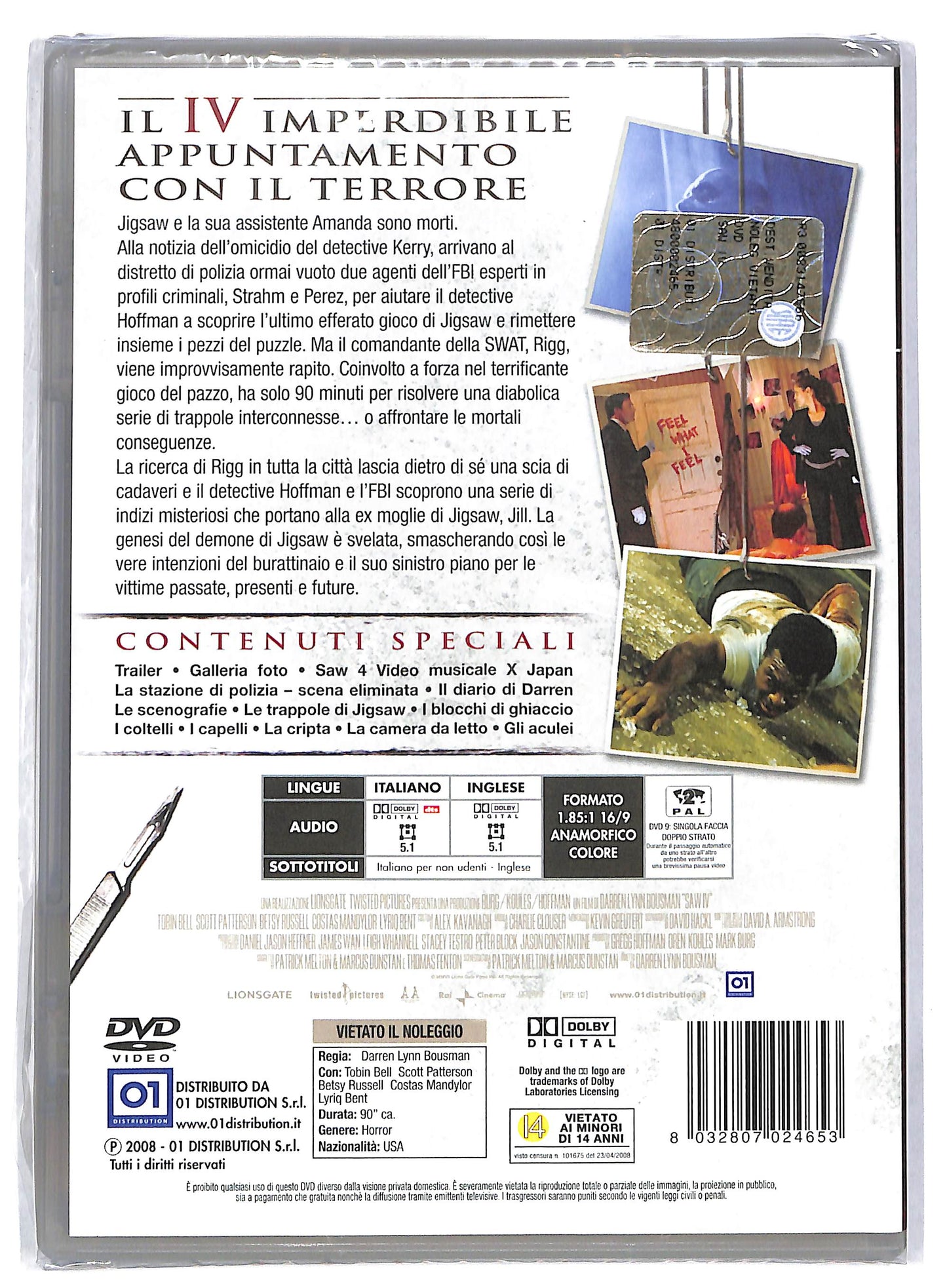 EBOND Saw IV DVD DB701251