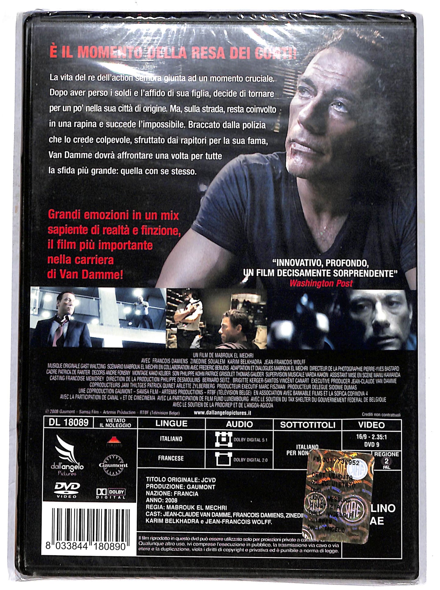 EBOND jcvd - nessuna giustizia DVD DB701330