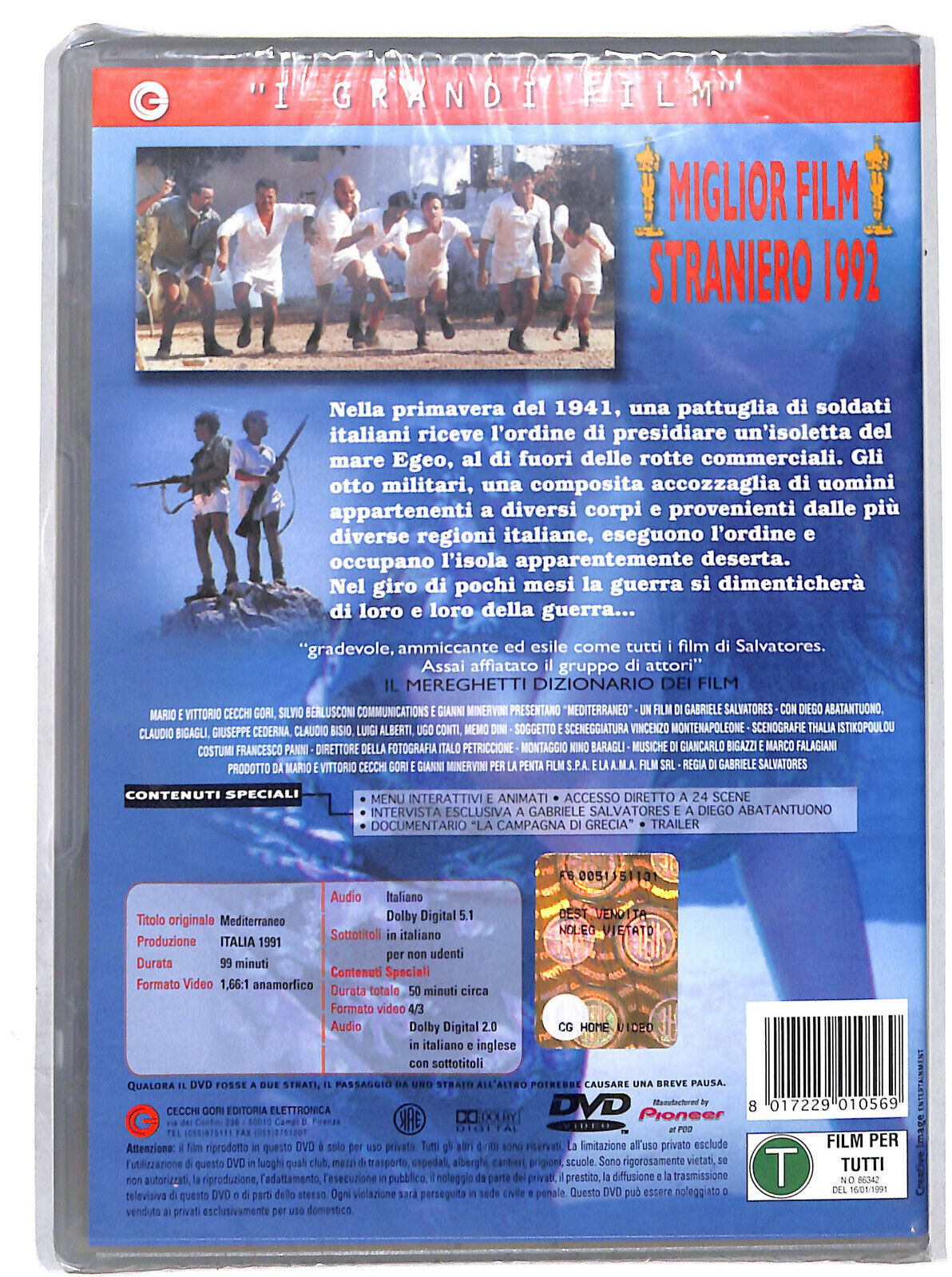 EBOND Mediterraneo DVD DB701343