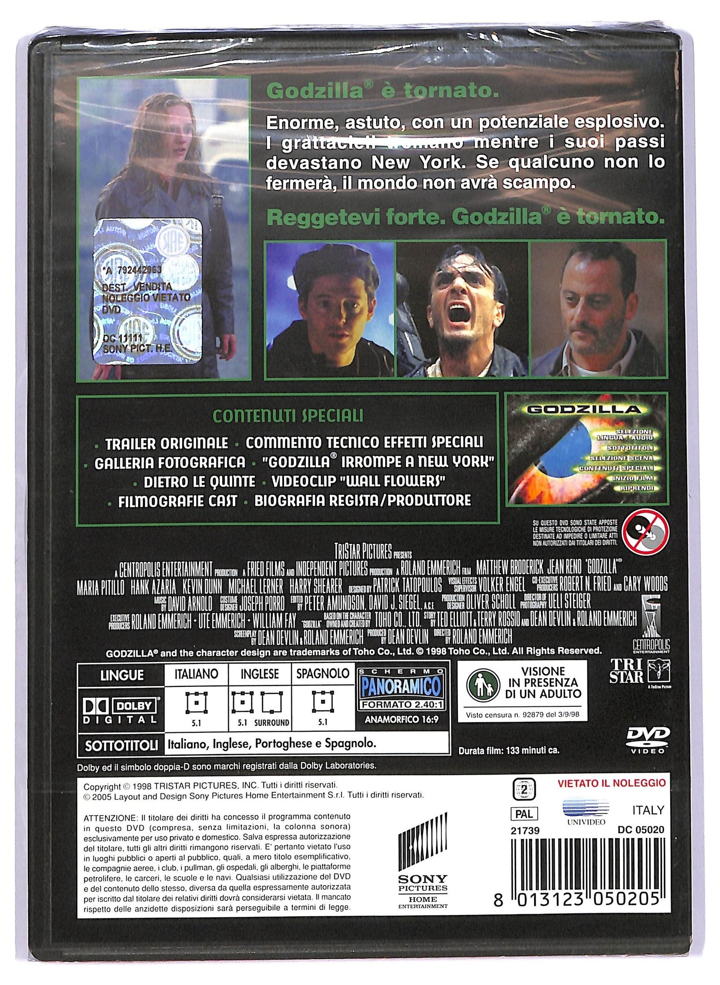 EBOND Godzilla DVD DB701357