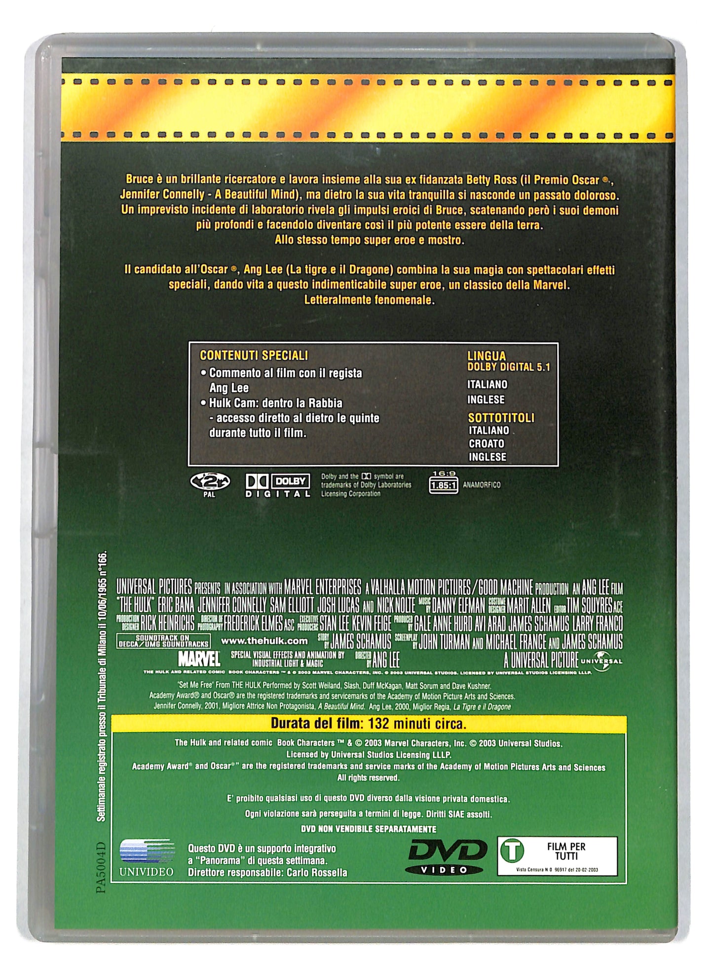 EBOND Hulk EDITORIALE DVD DB701621