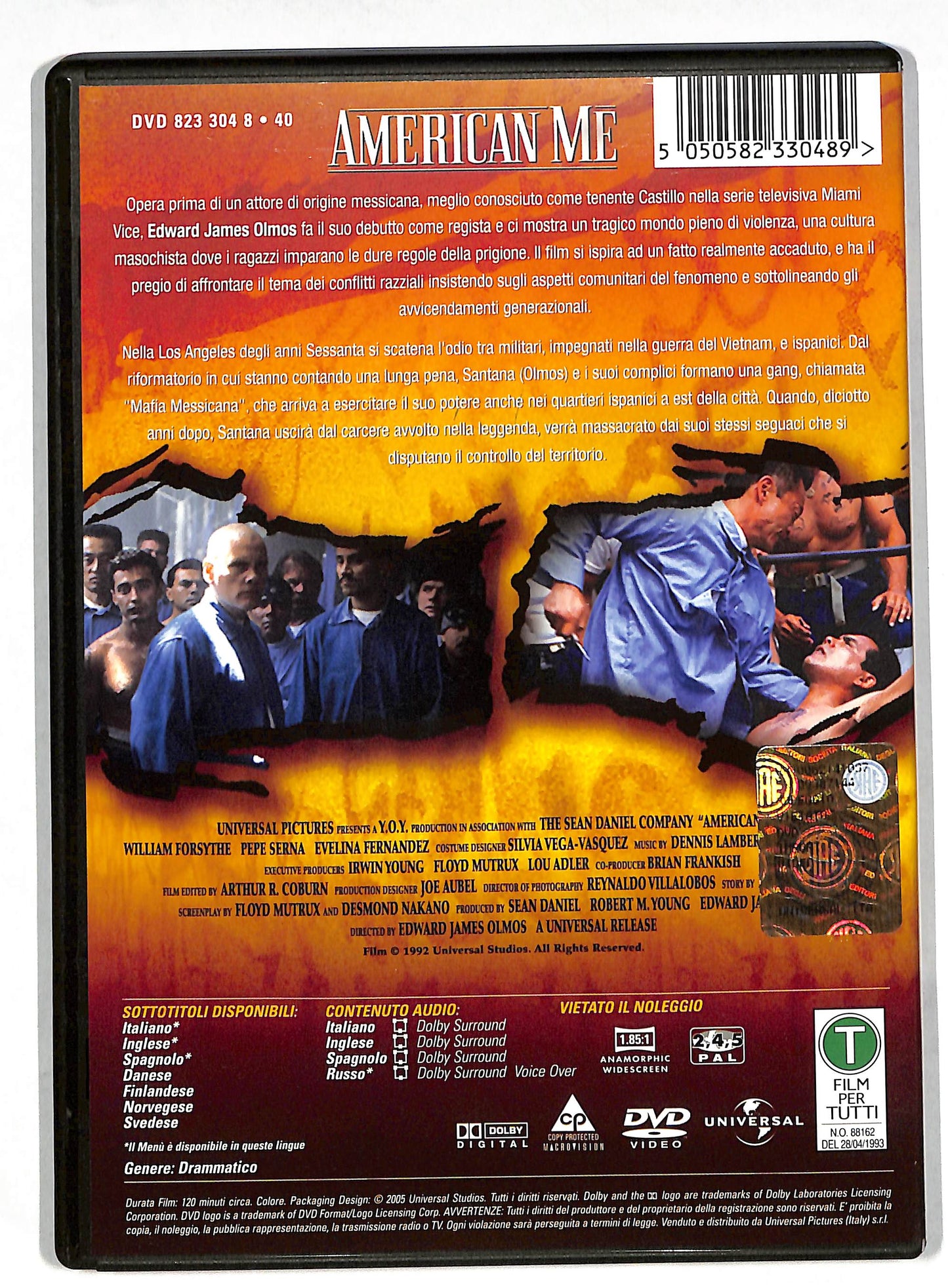 EBOND American me - Rabbia di vivere DVD DB701701