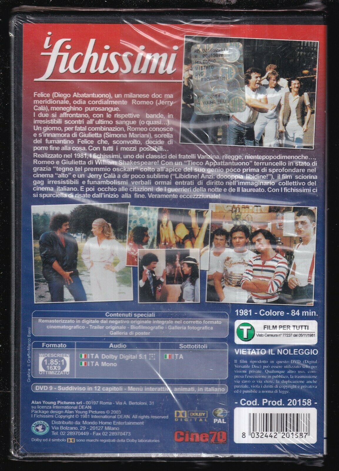 EBOND I Fichissimi DVD DB701737