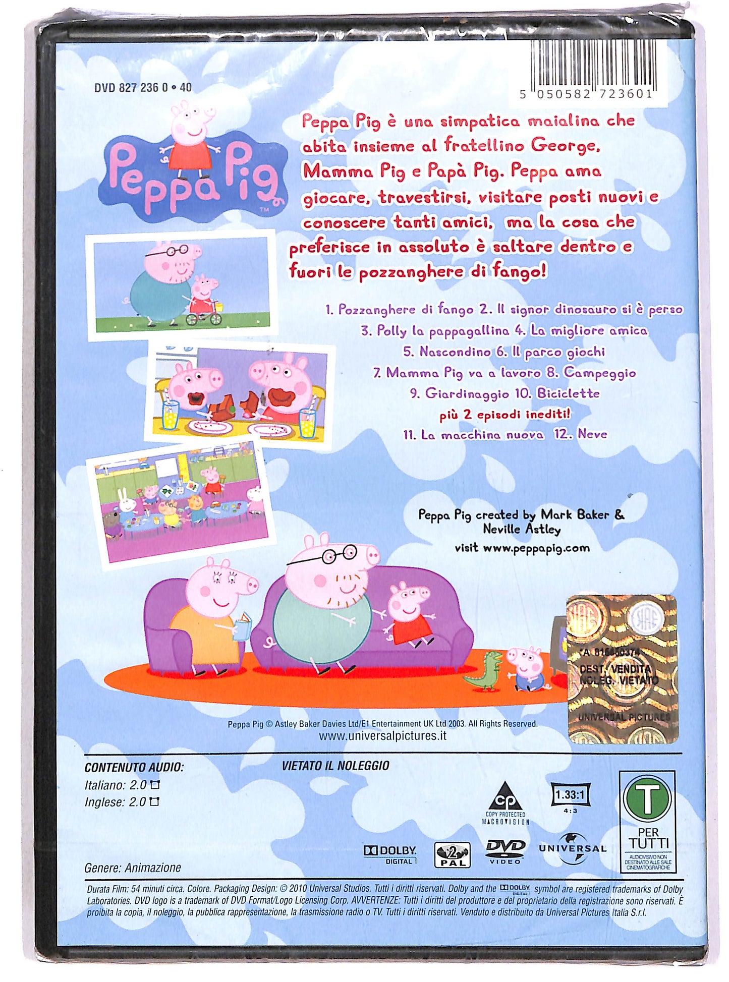 EBOND Peppa Pig - Pozzanghere di fango e altre storie DVD DB701740