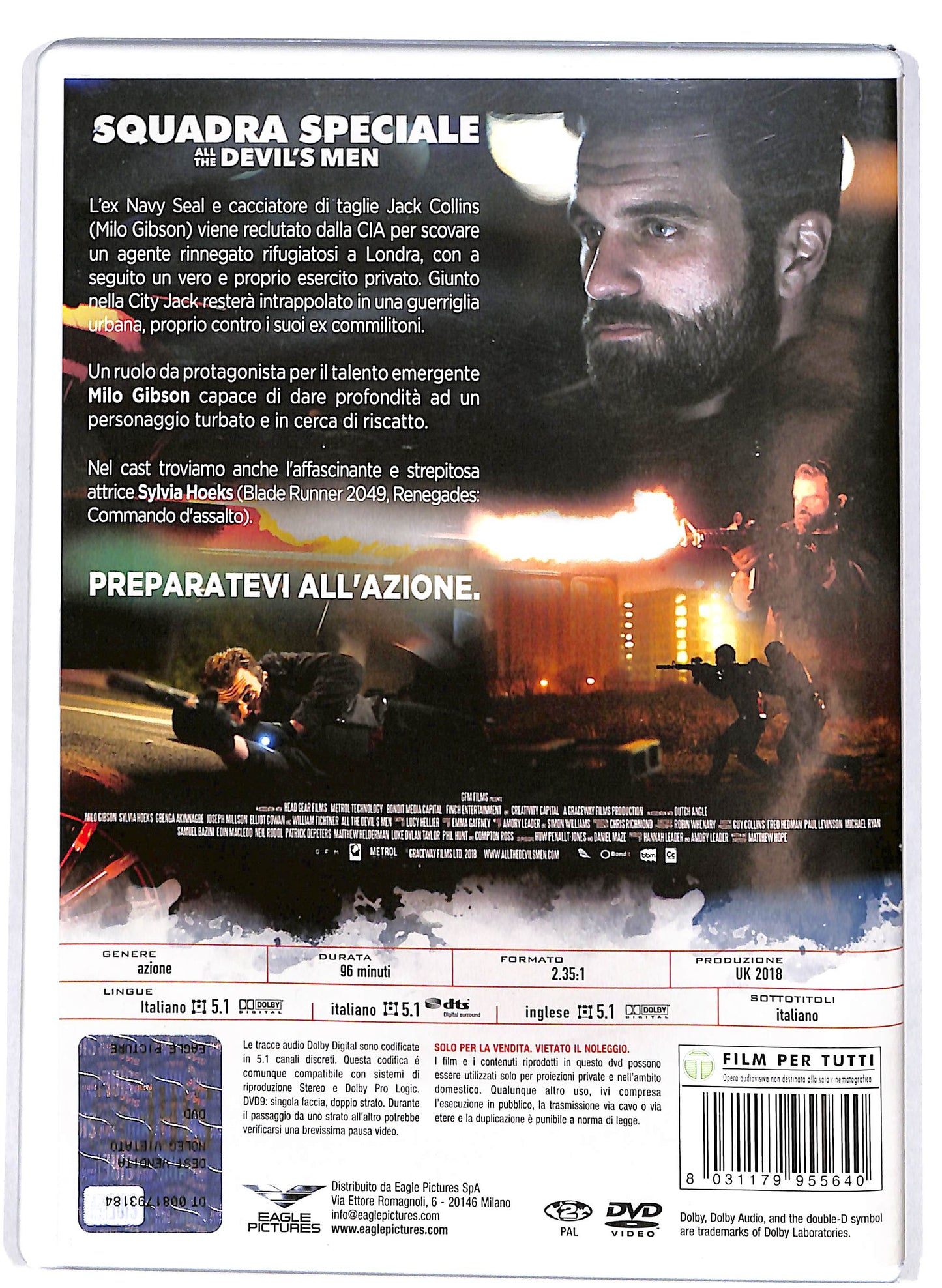 EBOND Squadra speciale All the Devil's Men NOLEGGIO DVD DB701807