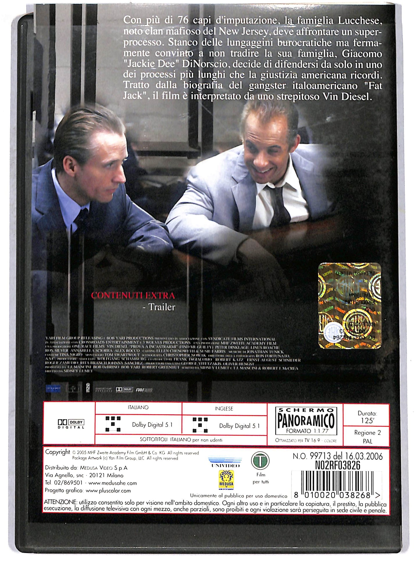 EBOND Find Me Guilty NOLEGGIO DVD DB701904