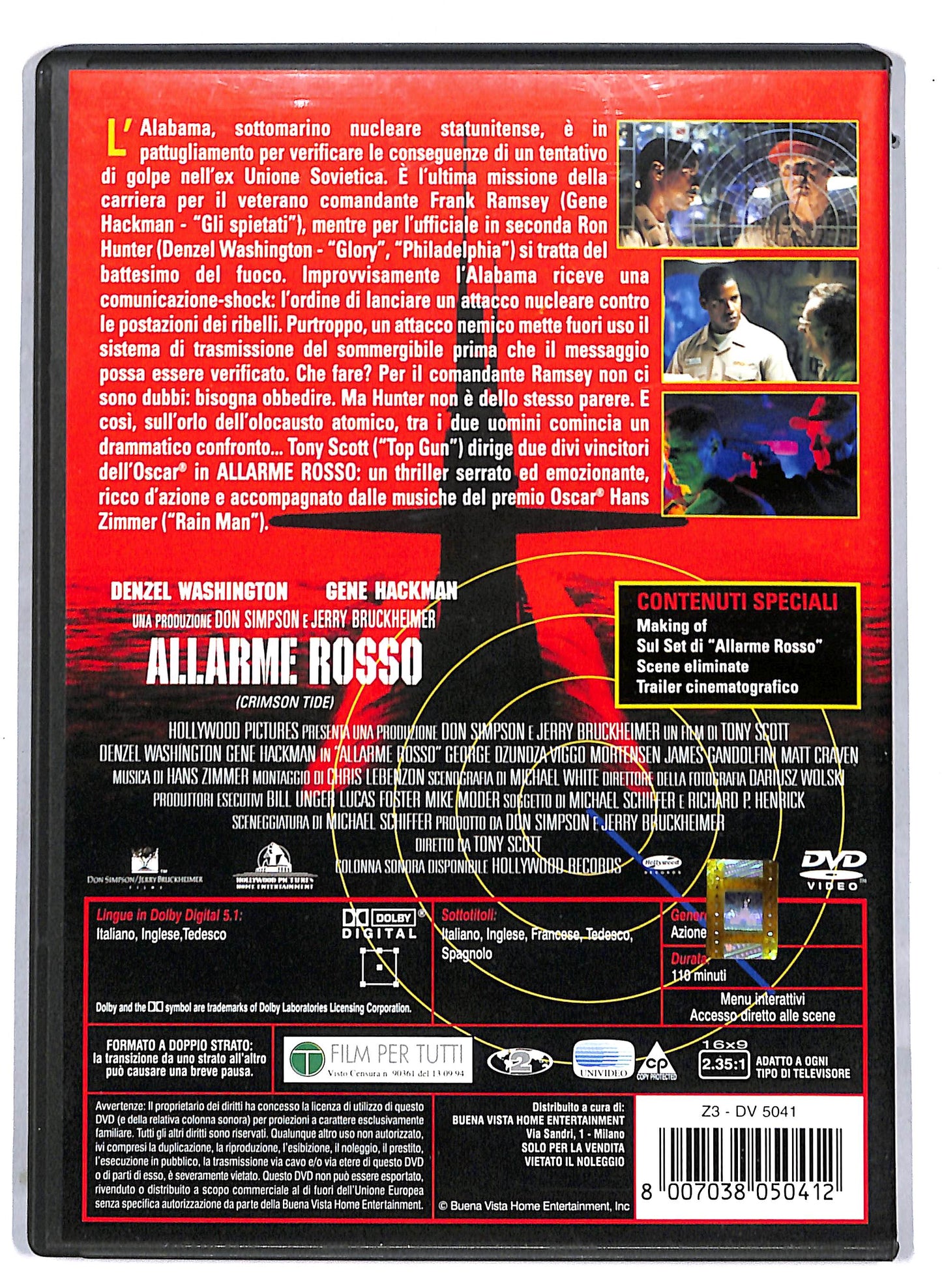 EBOND Allarme rosso DVD DB701906