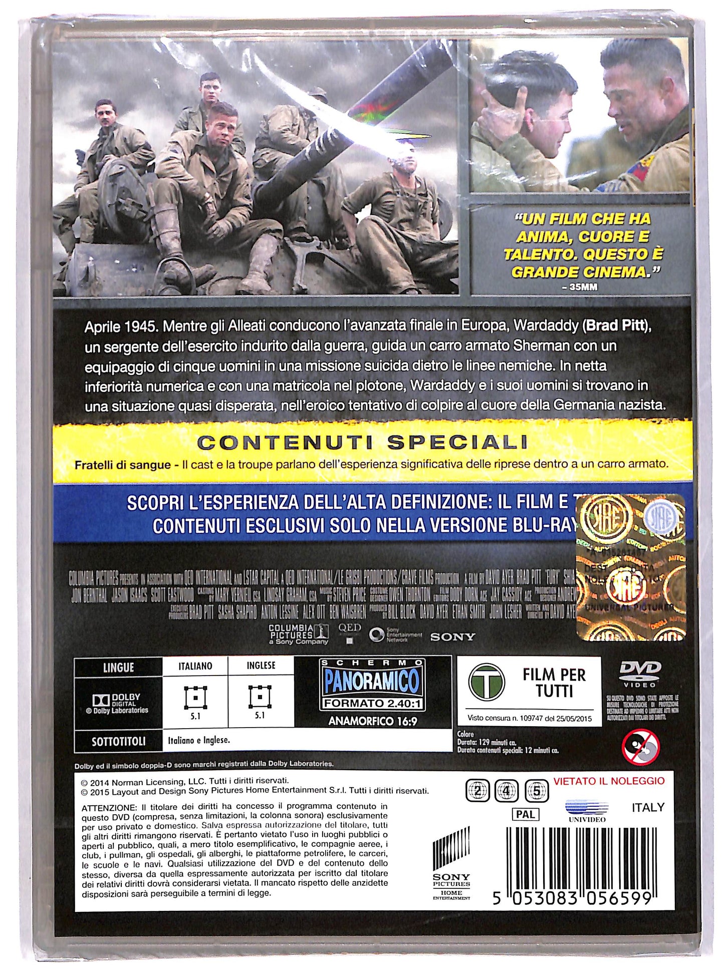 EBOND Fury DVD DB701913