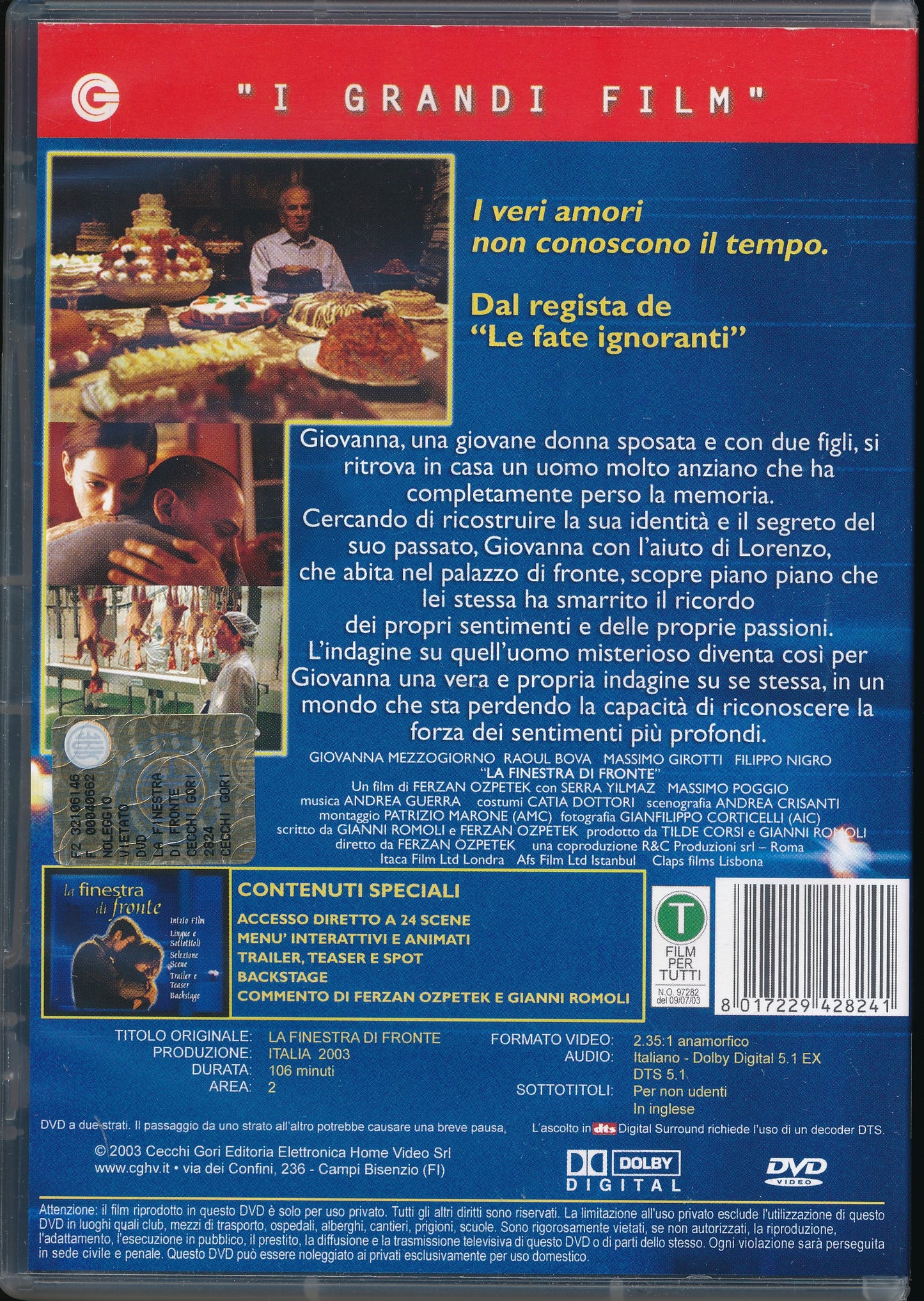 EBOND La finestra di fronte DVD DB701915
