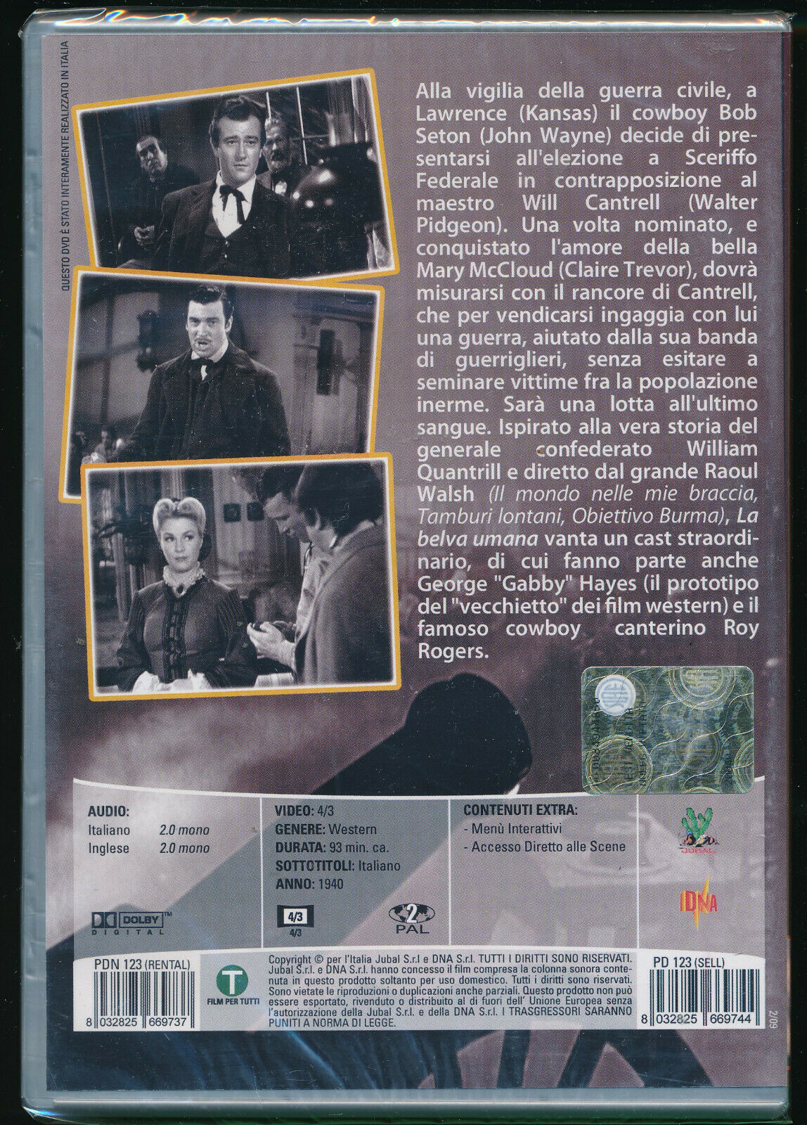 EBOND La Belva Umana DVD DB701960