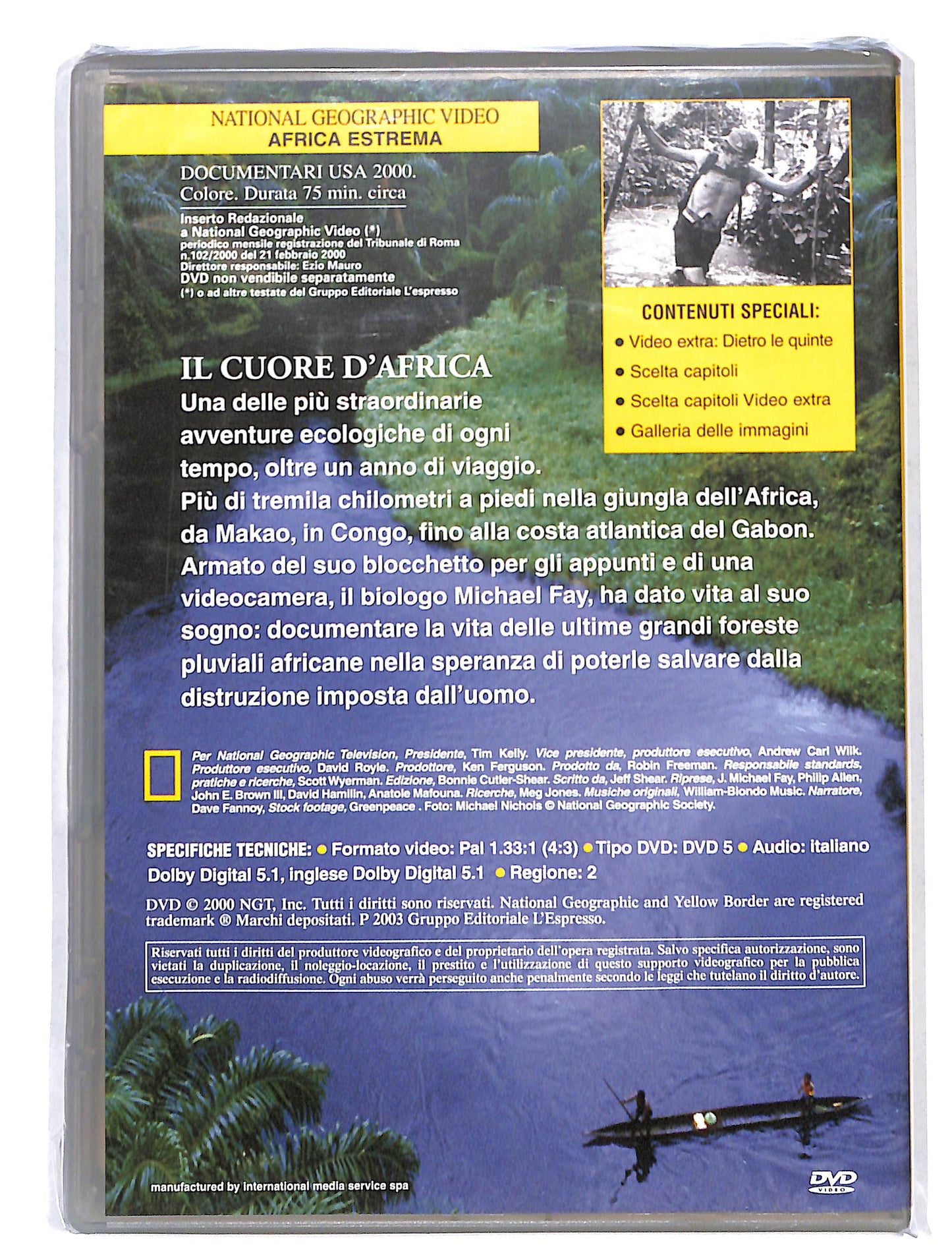 EBOND National Geographic Africa Estrema vol.7 EDITORIALE DVD DB702130