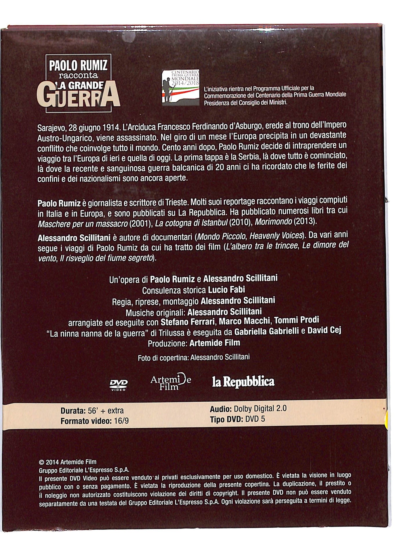 EBOND La Grande Guerra - Maledetti Balcani DIGIPACK EDITORIALE DVD DB702135