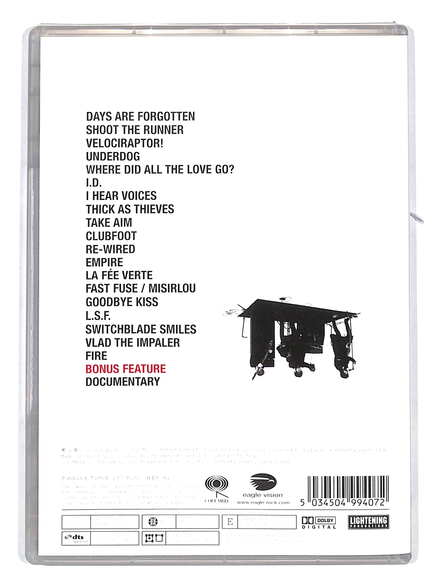 EBOND Kasabian Live At The O2 DVD DB702146