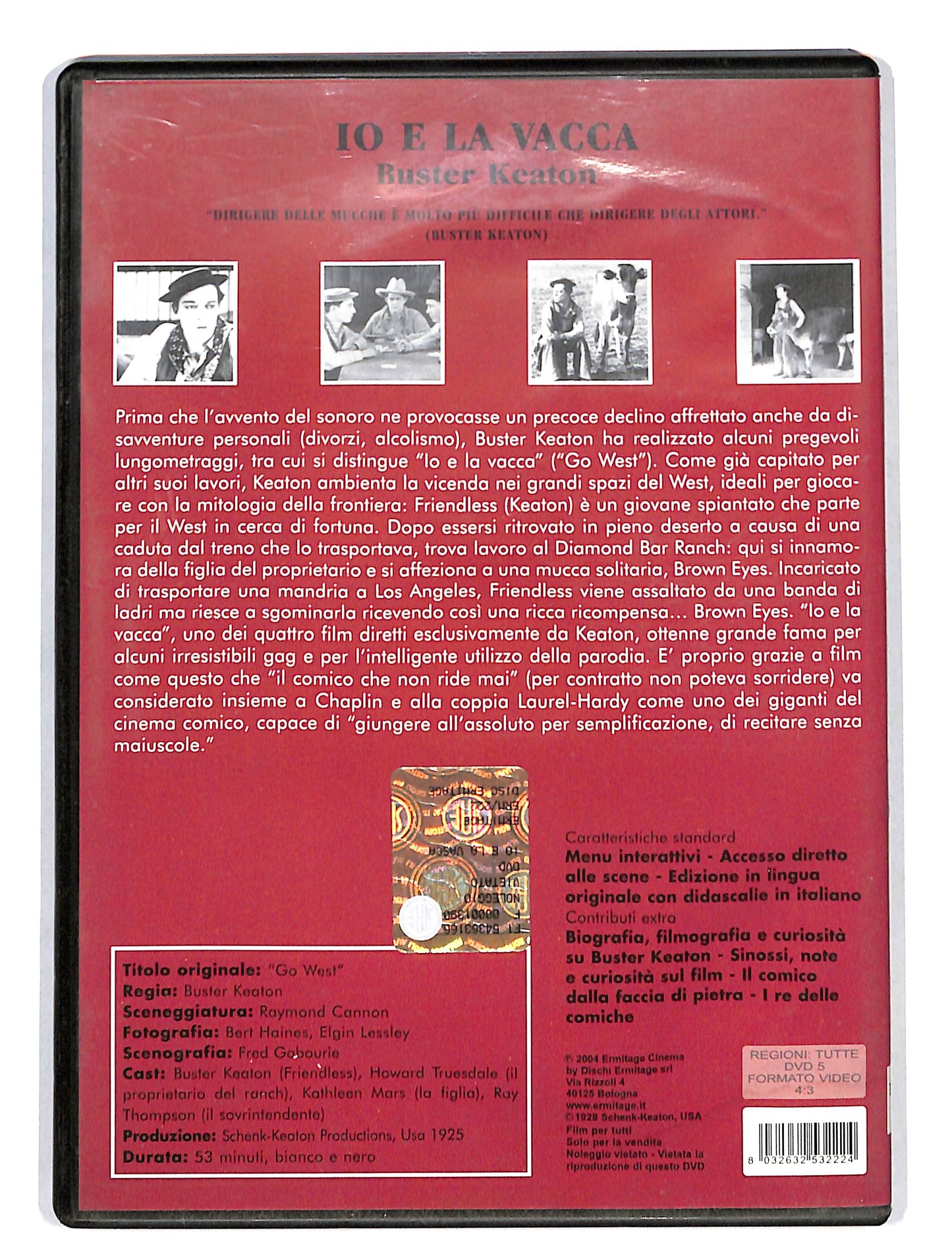 EBOND Buster keaton io e la vacca DVD DB702149