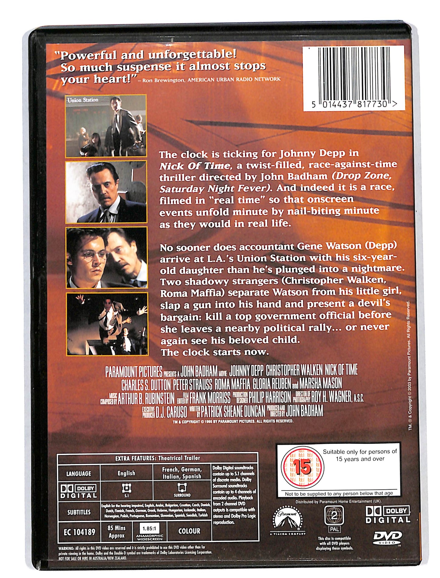 EBOND Nick Of Time Edizione: Regno Unito DVD DB702152