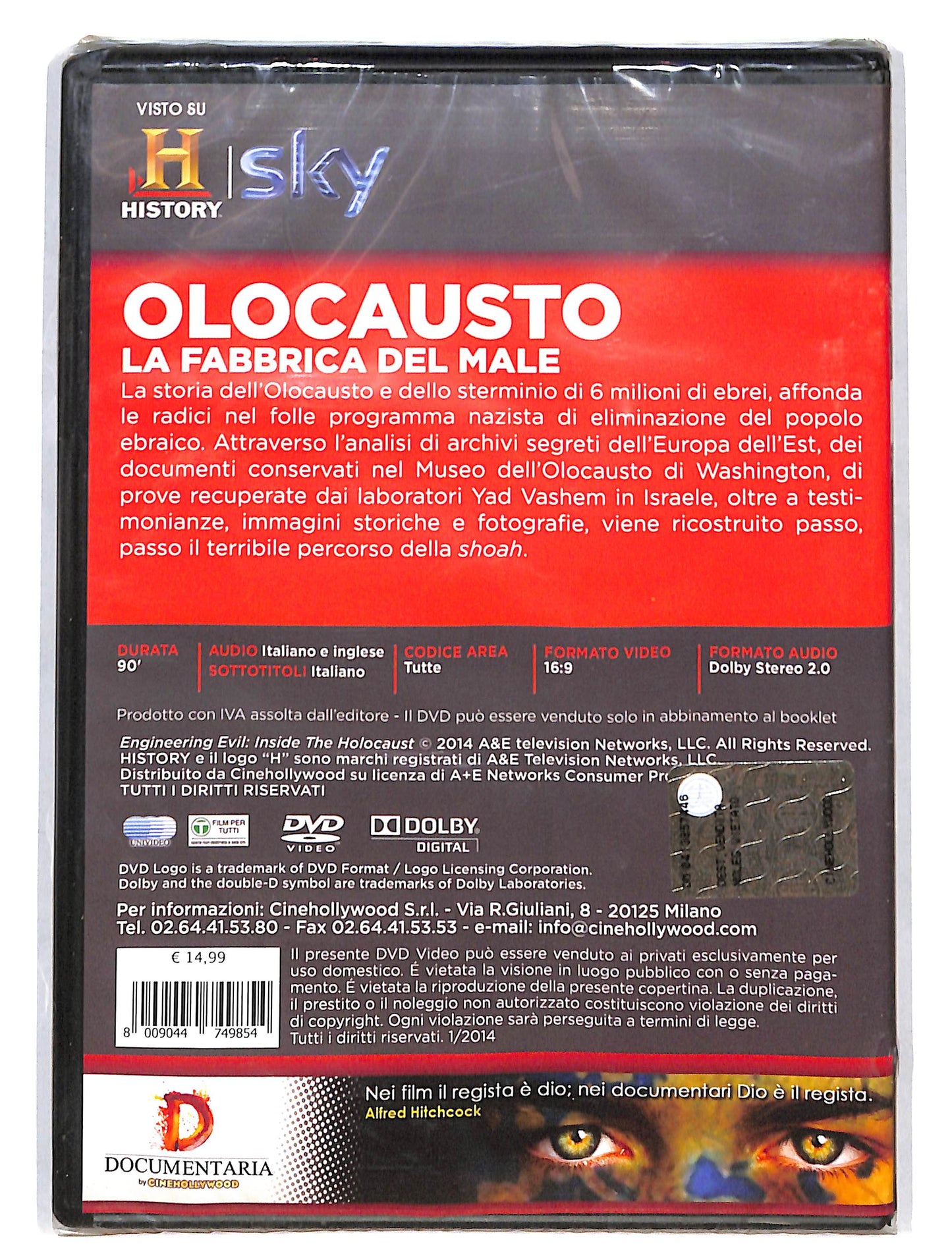 EBOND Olocausto la fabbrica del male DVD DB702166