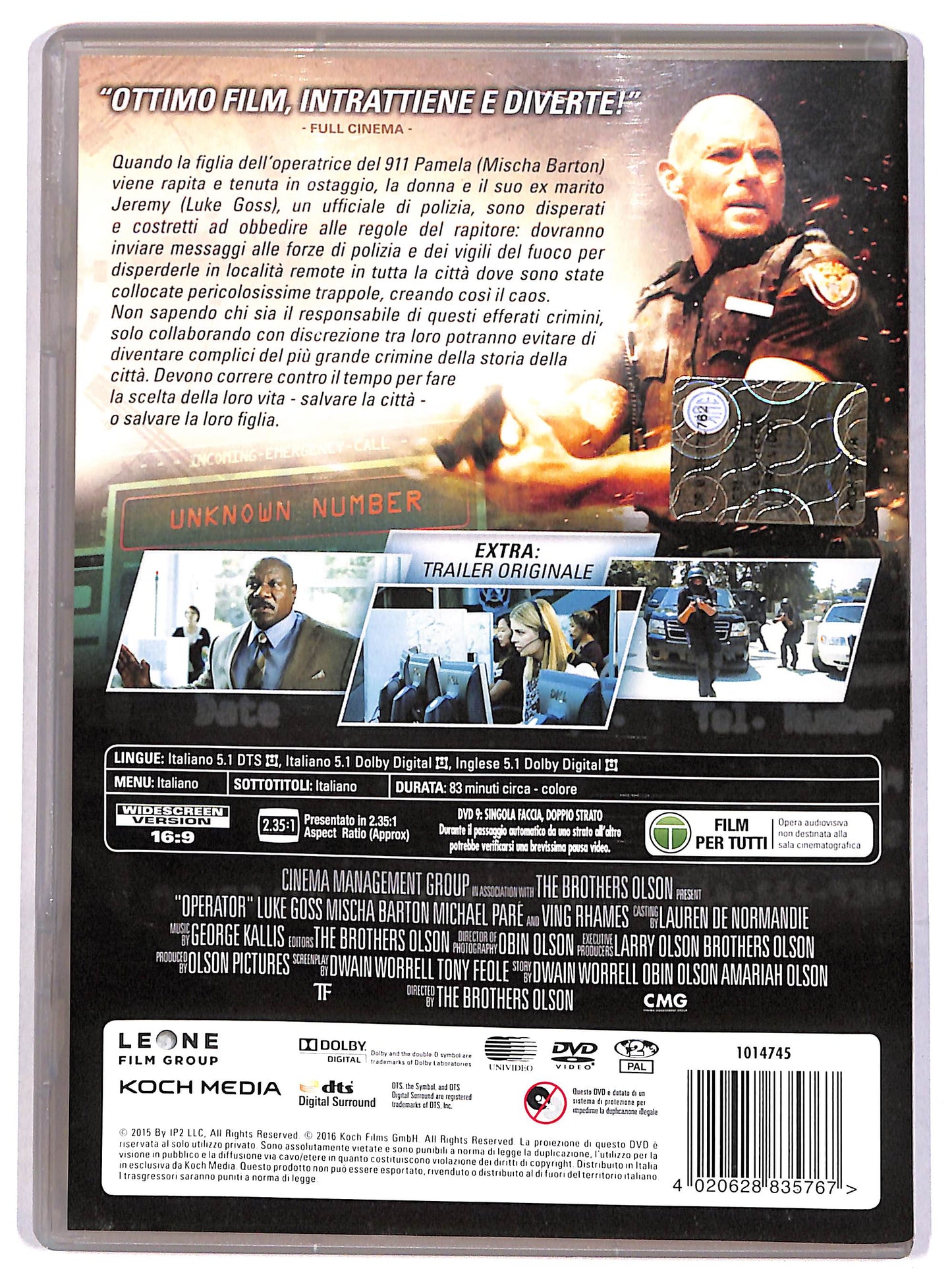 EBOND Operator DVD DB702221