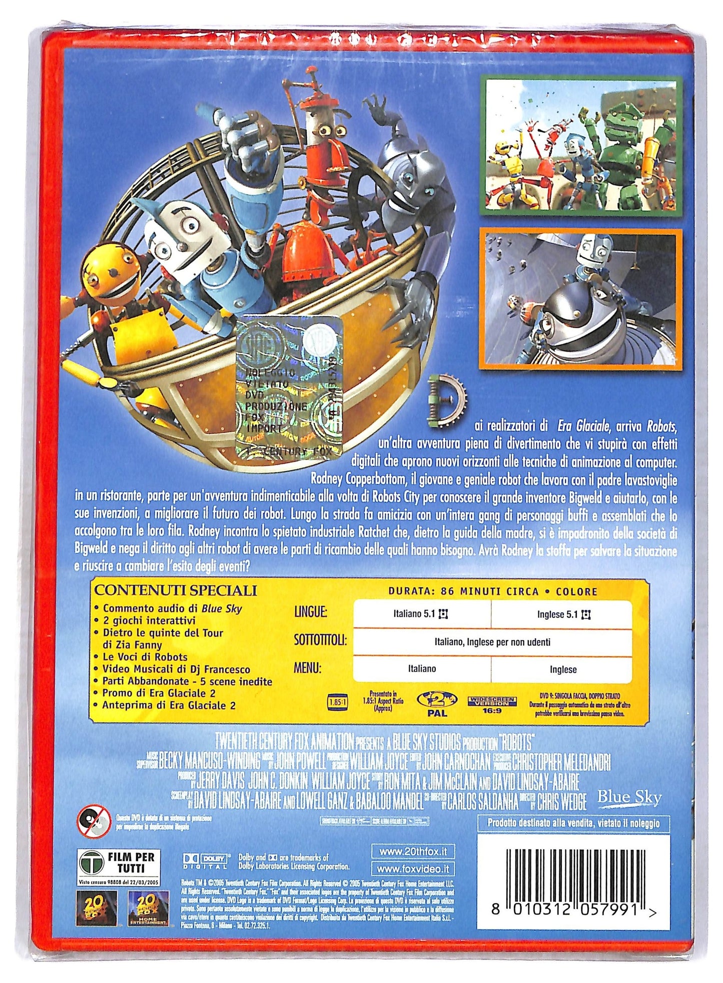 EBOND robots DVD DB702266
