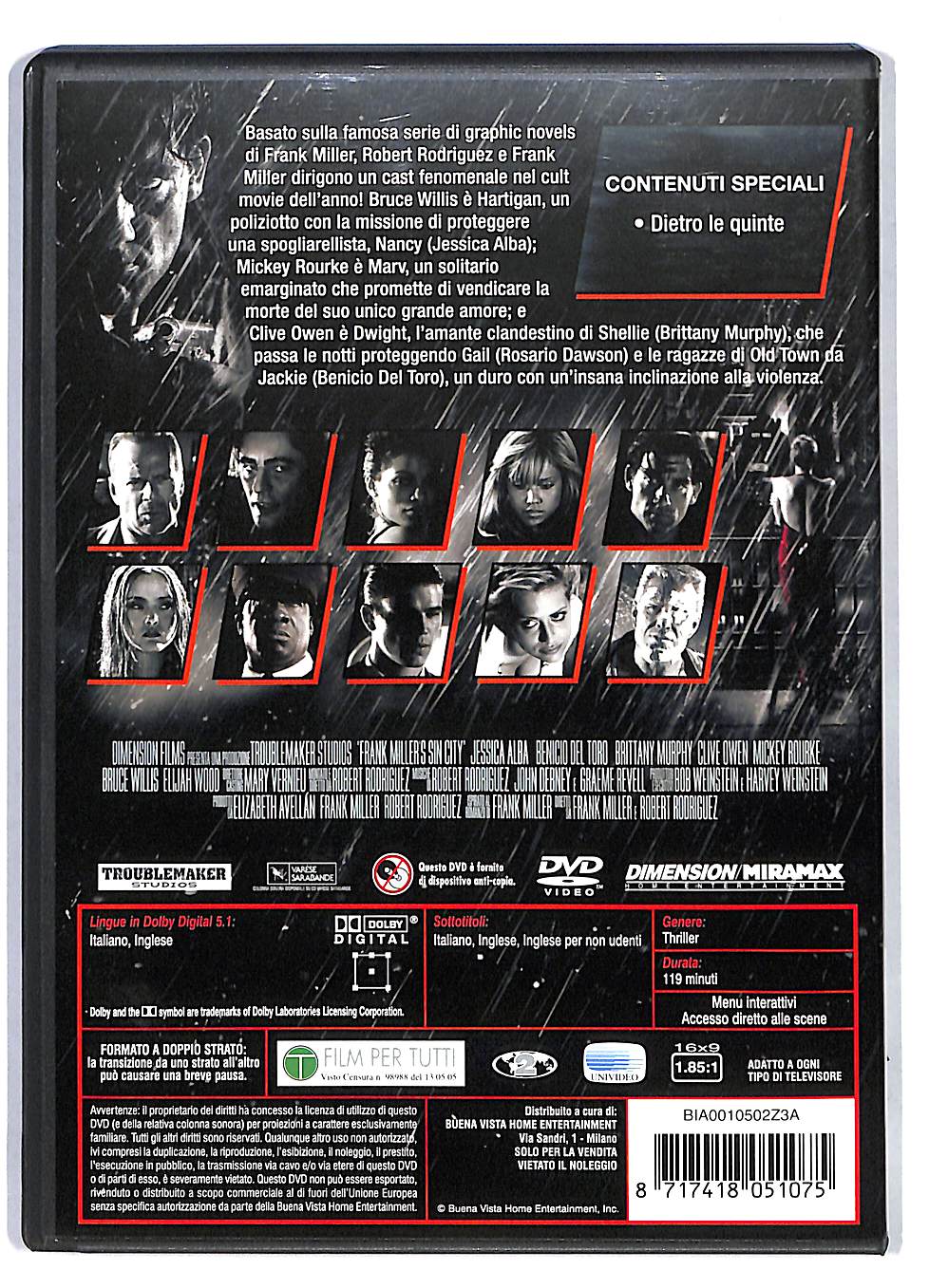 EBOND Sin City DVD DB702454