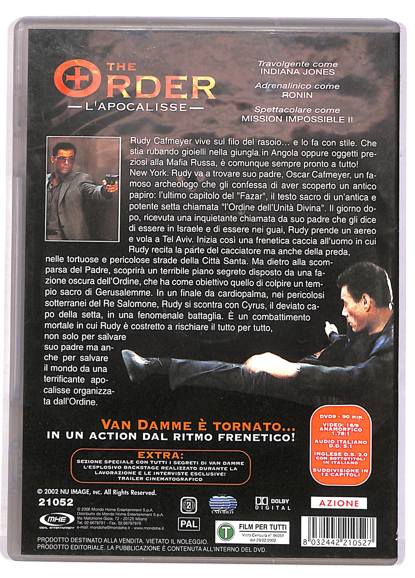 EBOND The Order - L'apocalisse Con Van Damme DVD DB702624
