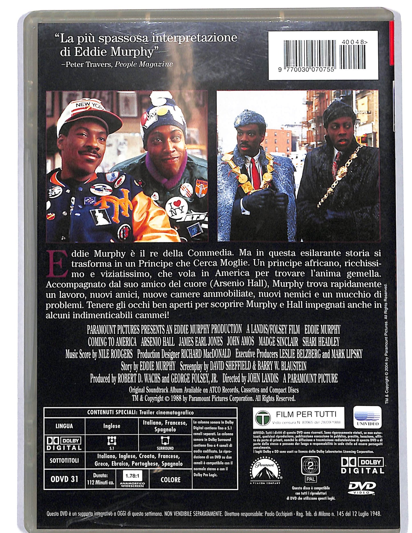 EBOND Il Principe cerca moglie EDITORIALE DVD DB702824