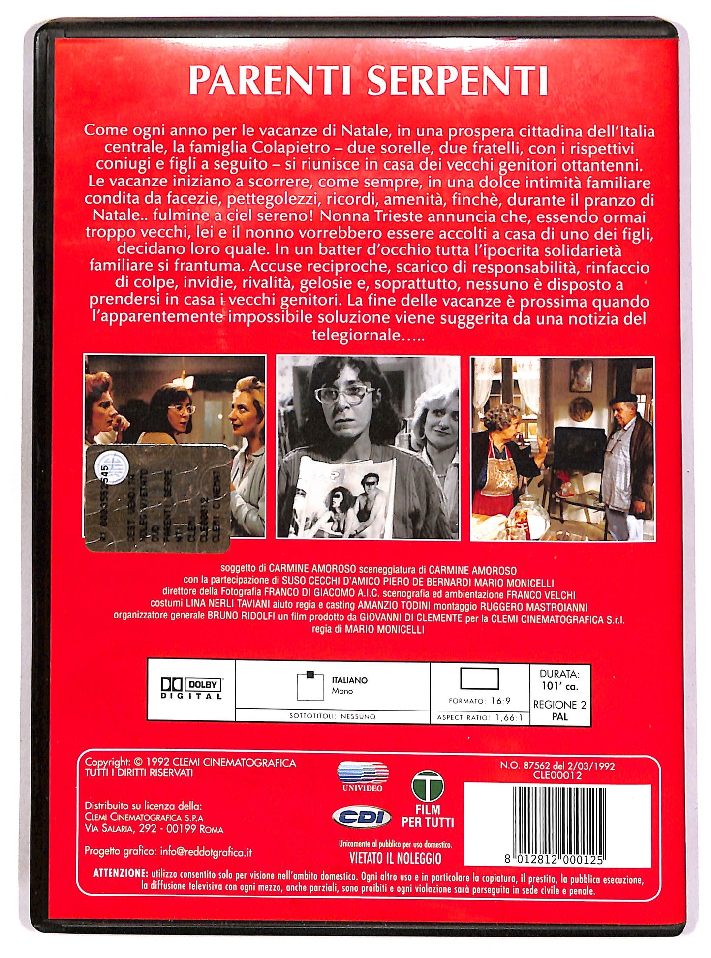 EBOND Parenti serpenti DVD DB702826