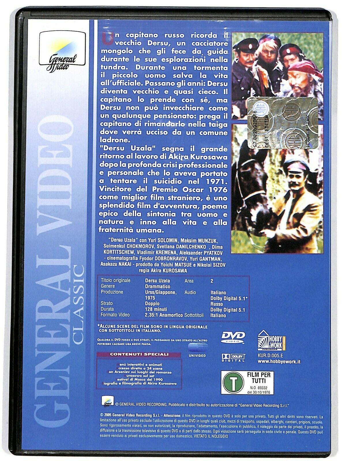 EBOND Dersu Uzala - Il Piccolo Uomo Delle Grandi Pianure DVD DB702827