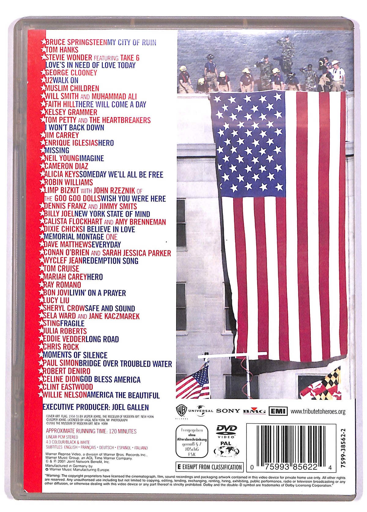 EBOND America : A tribute to heroes DVD DB703116