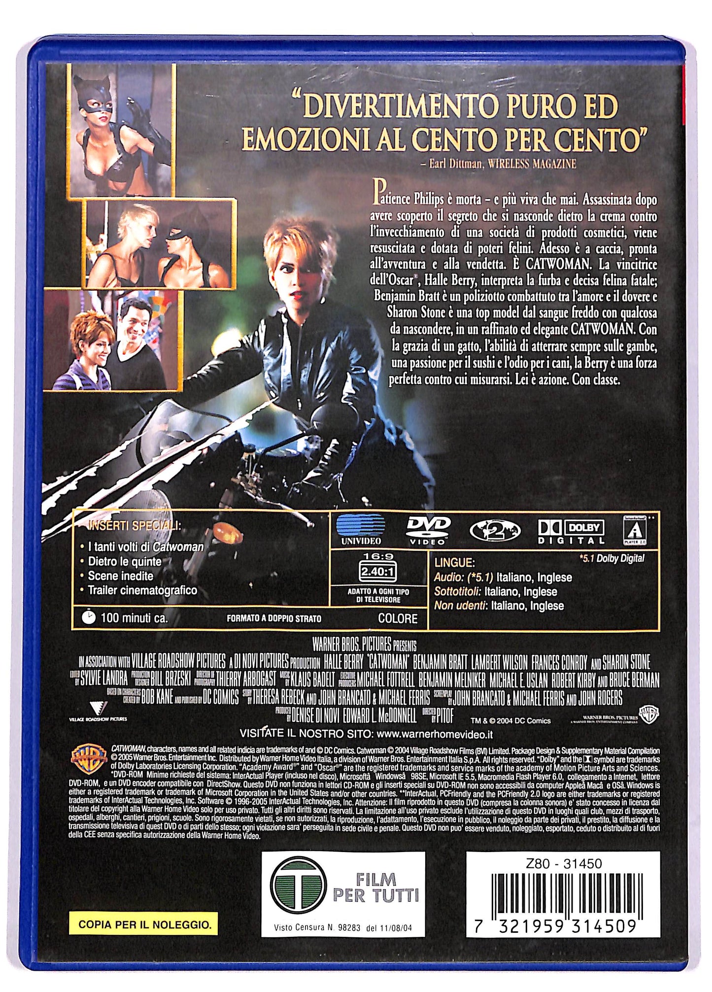 EBOND Catwoman NOLEGGIO DVD DB703124
