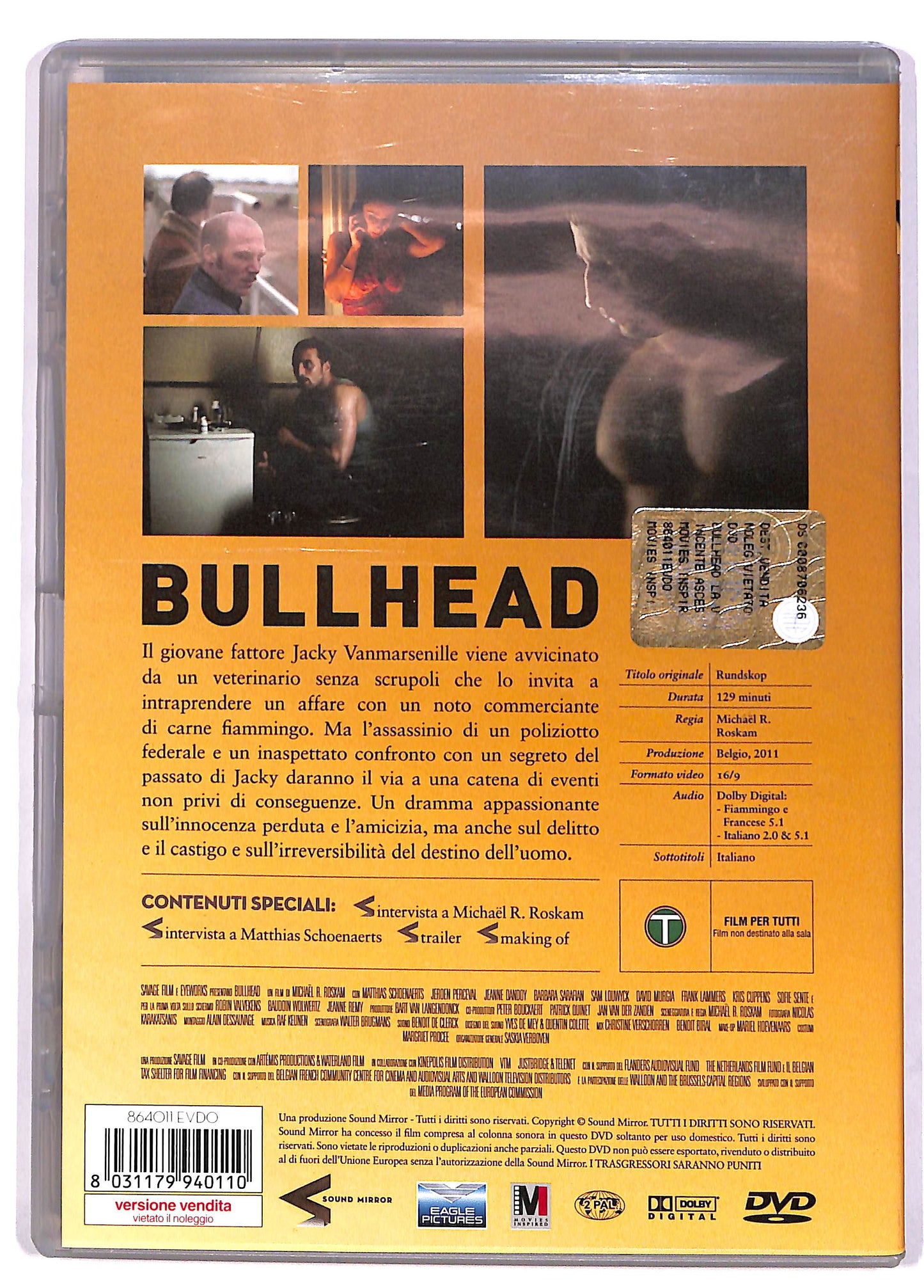EBOND Bullhead - La vincente ascesa di Jacky DVD DB703131