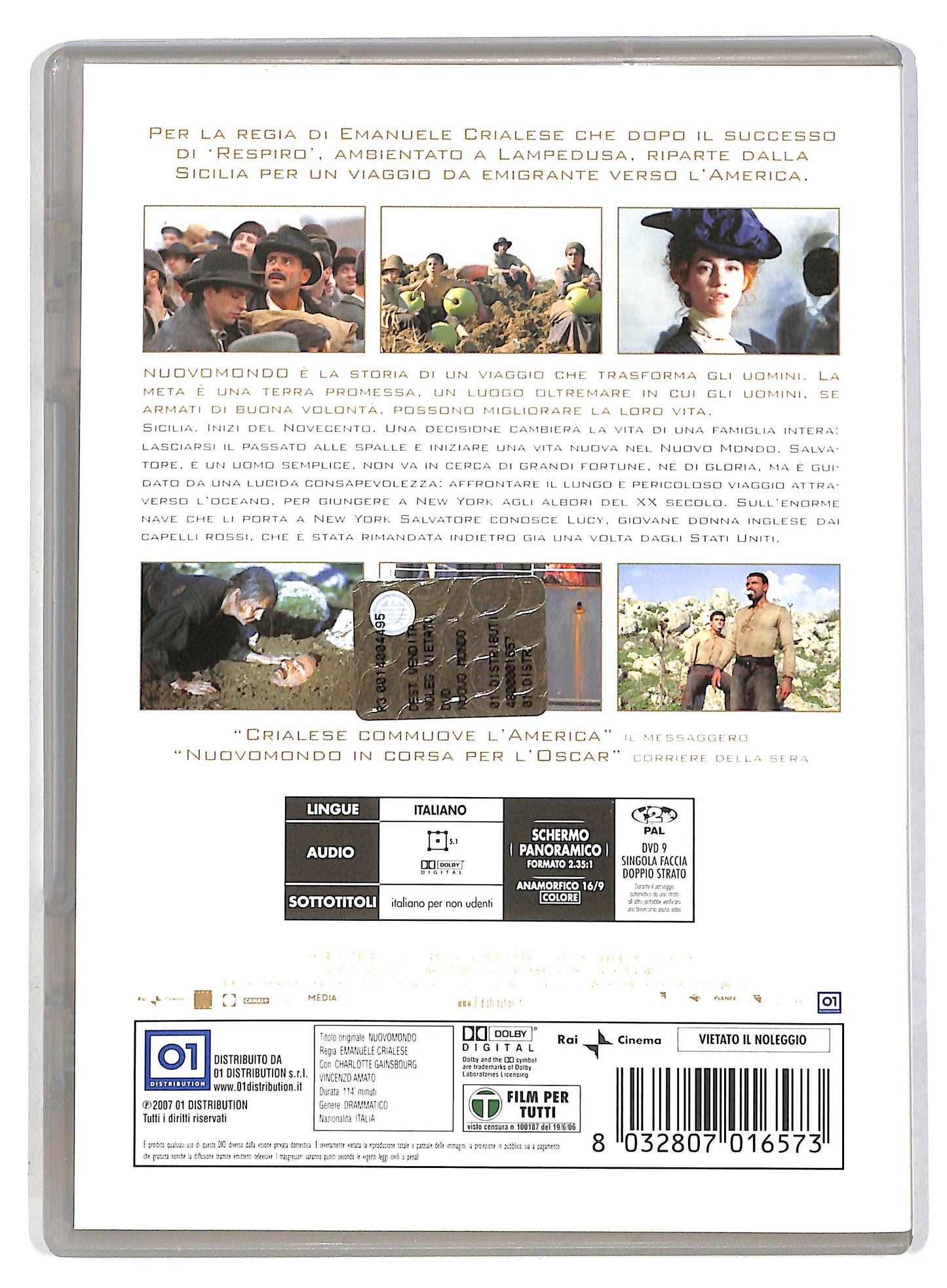 EBOND Nuovomondo DVD DB703243