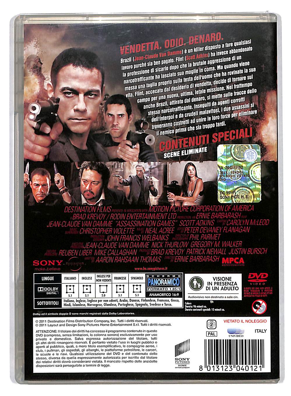 EBOND Assassination Games - Giochi Di Morte DVD DB703407