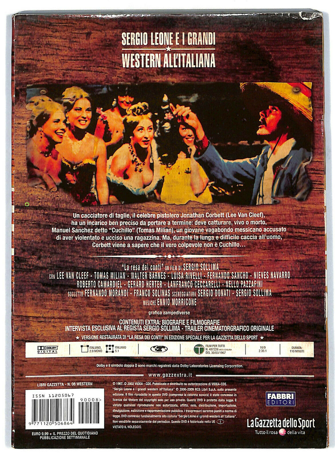 EBOND Western All'italian - La Resa Dei Conti Editoriale DVD DB703459