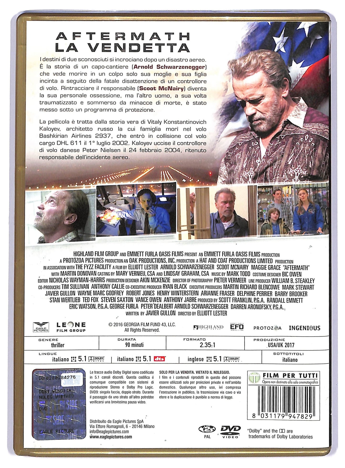 EBOND Aftermath - La vendetta NOLEGGIO DVD DB703612