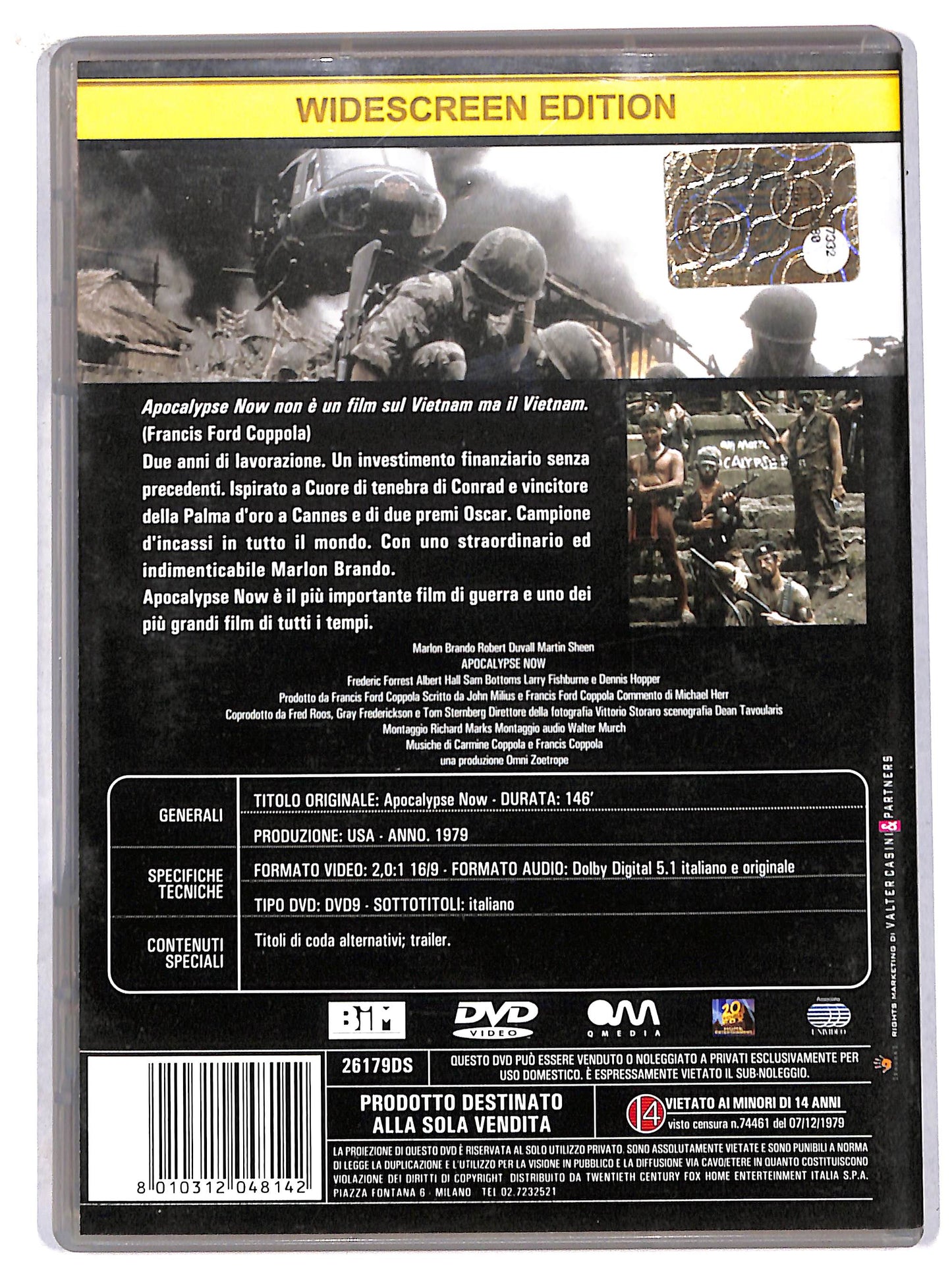 EBOND apocalypse now DVD DB703627