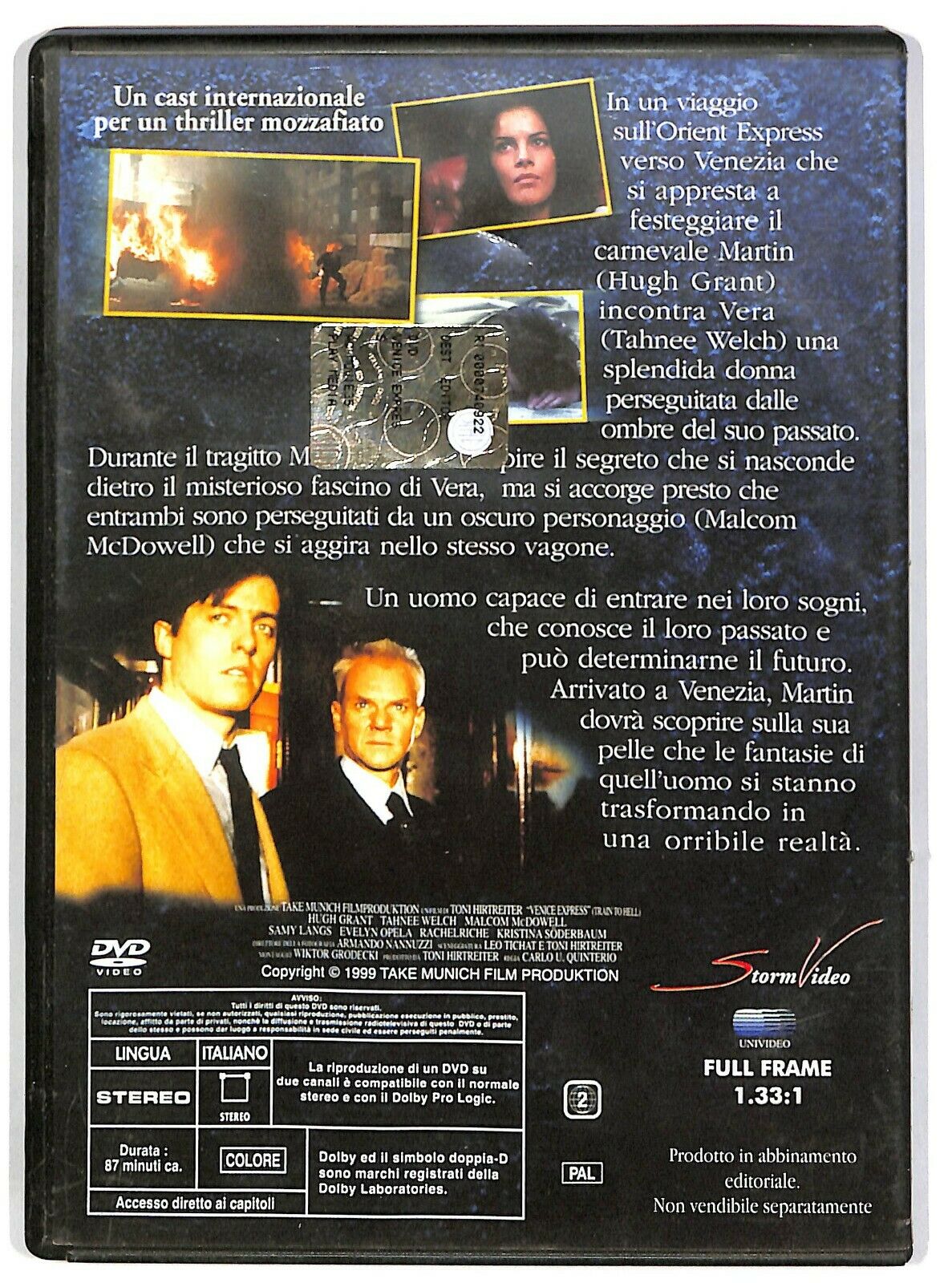 EBOND Venice Express Con Hugh Grant Editoriale DVD DB703850