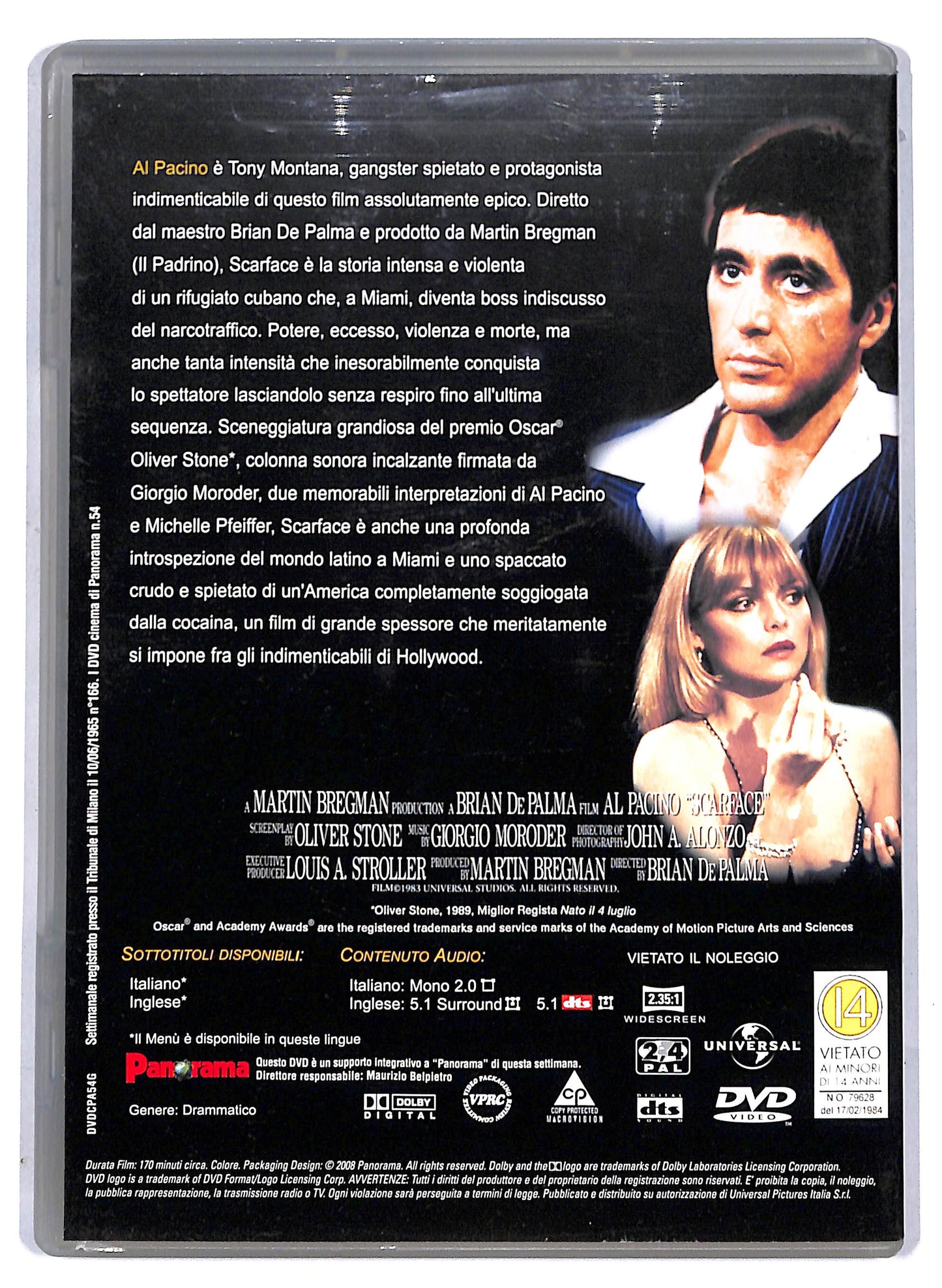 EBOND Gangsters Collection - Scarface EDITORIALE DVD DB703924