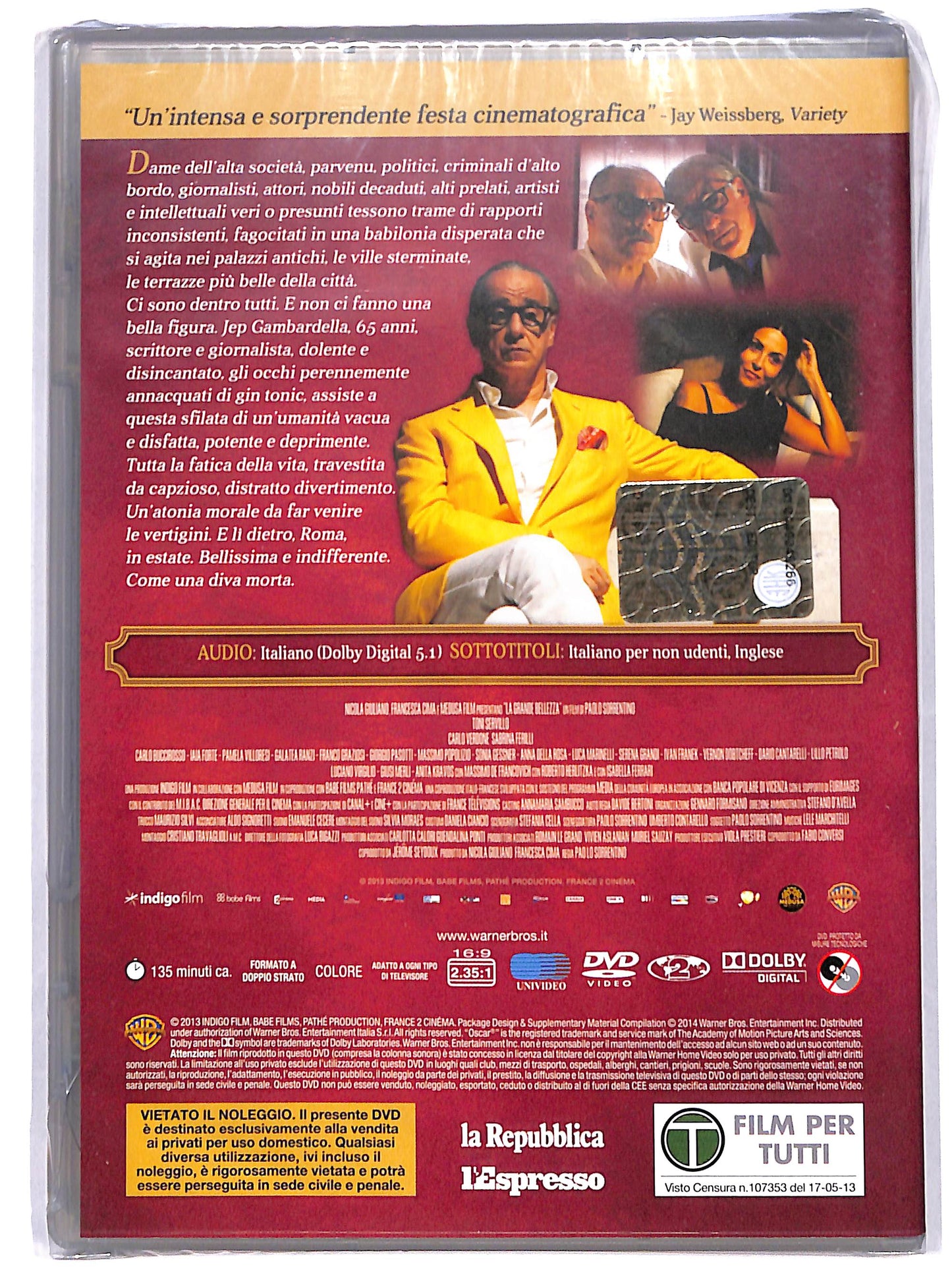 EBOND la grande bellezza - EDITORIALE DVD DB703959