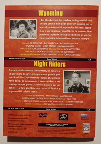 EBOND John Wayne Wyoming (1939) + Night Riders (1939) DVD DB704215