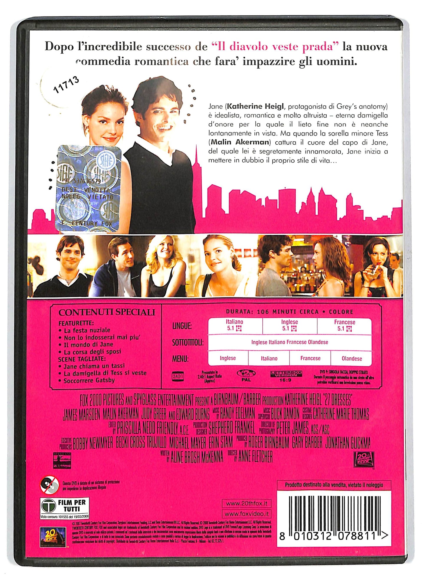 EBOND 27 volte in bianco DVD DB704249