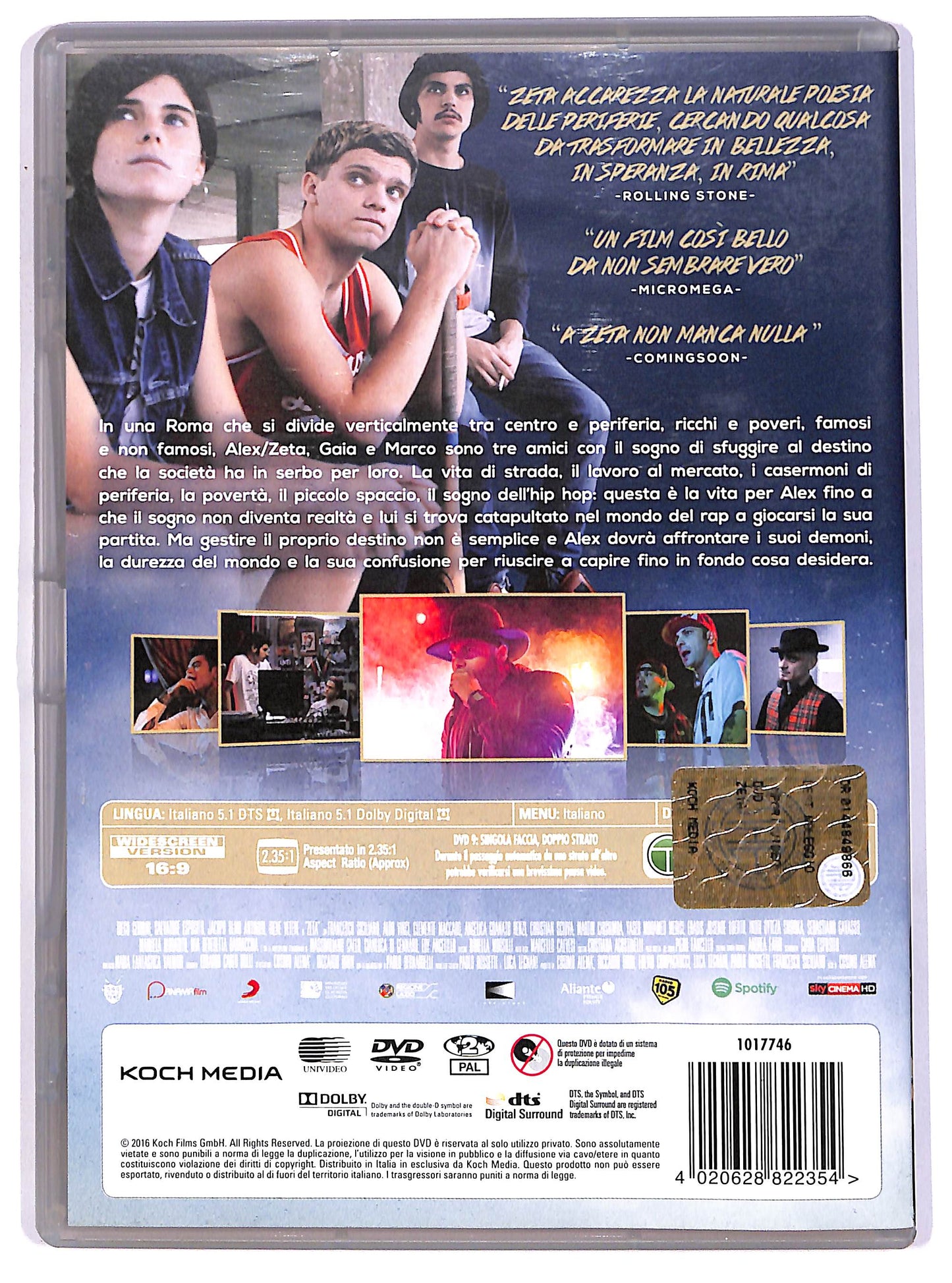 EBOND Zeta - Una storia hip-hop Noleggio DVD DB704253