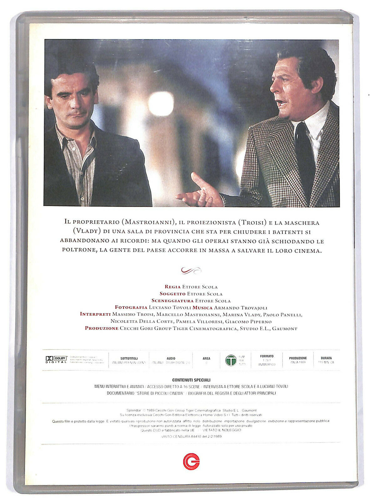 EBOND Splendor Editoriale DVD DB704435