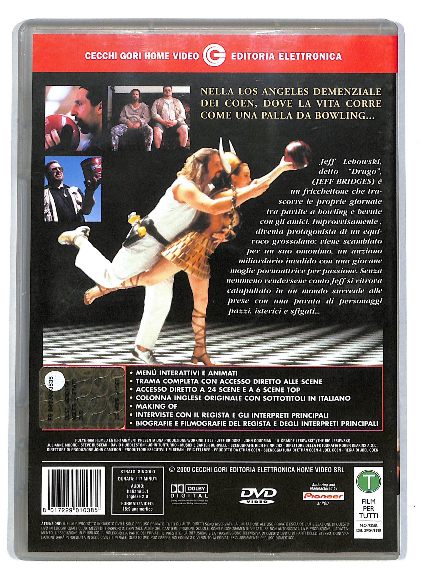 EBOND Il Grande Lebowski DVD DB704944
