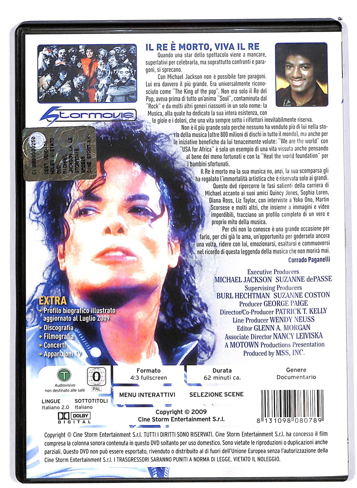 EBOND Michael Jackson La leggenda continua DVD DB705614