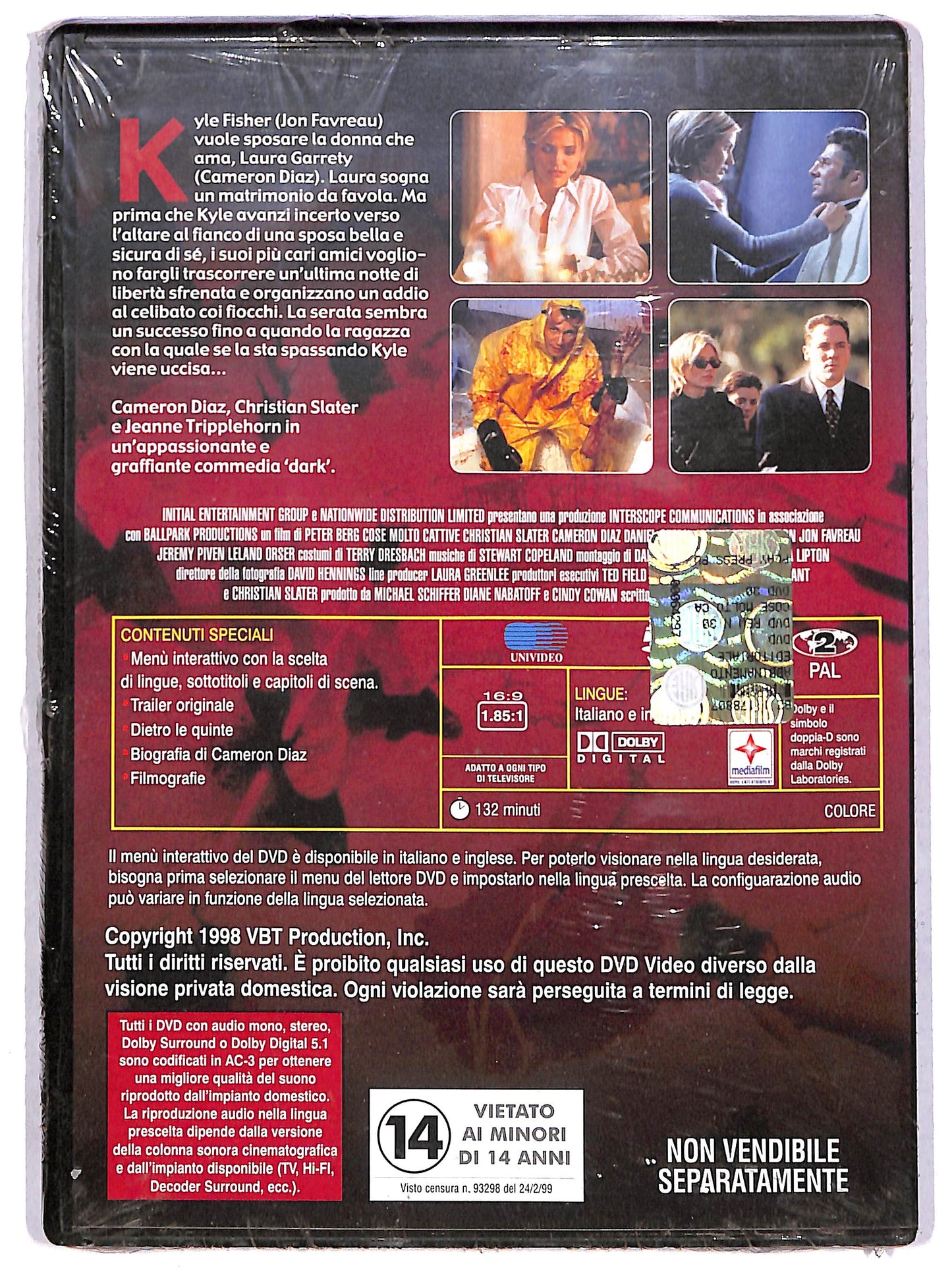 EBOND Cose molto cattive EDITORIALE DVD DB706101