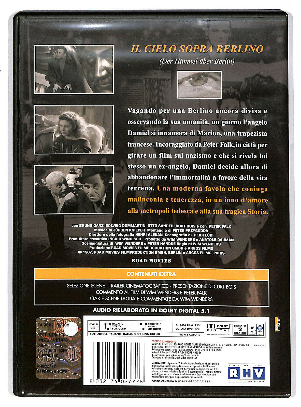 EBOND Il Cielo Sopra Berlino DVD DB706114