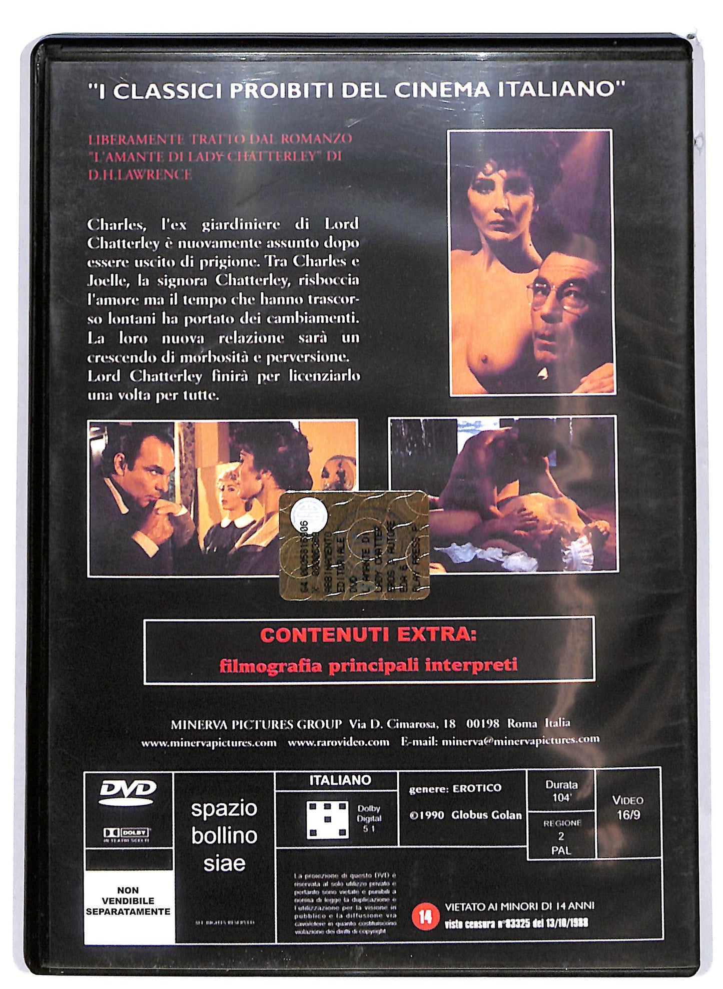 EBOND L'amante di Lady Chatterley EDITORIALE DVD DB706128